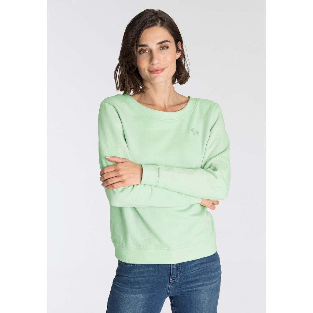 OTTO products Sweatshirt, GOTS zertifiziert - nachhaltig aus Bio-Baumwolle - NEUE KOLLEKTION