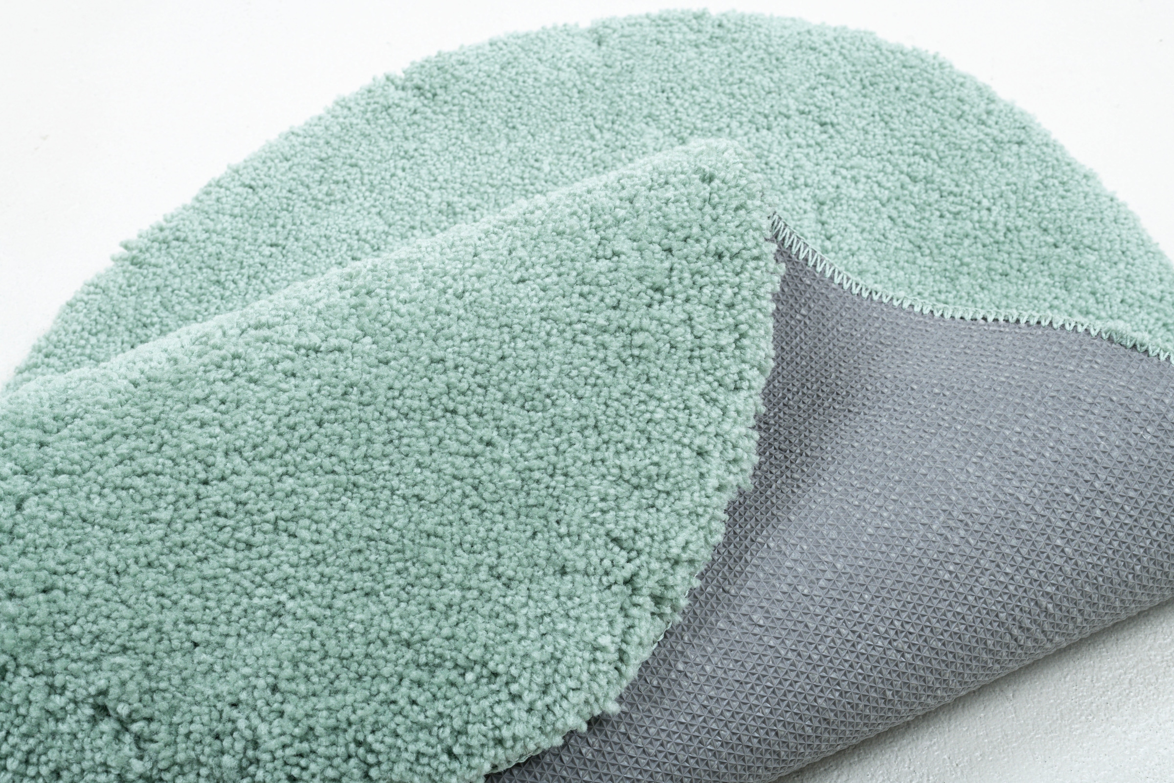 TOM TAILOR HOME Badematte »Cozy Bath UNI«, rutschhemmend beschichtet, fußbodenheizungsgeeignet, Badteppich, Uni Farben, rechteckig, rund und oval erhältlich