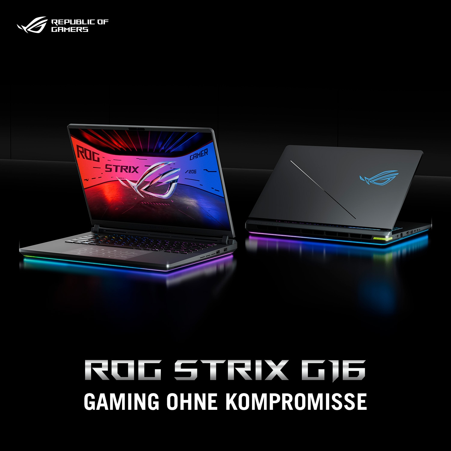 Asus Gaming-Notebook »ROG Strix G16 U7-255HX 32 1 5070Ti G615LR-S5038W«, 40,6 cm, / 16 Zoll, Intel, Core Ultra 7, GeForce® RTX 5070 Ti, 1000 GB SSD