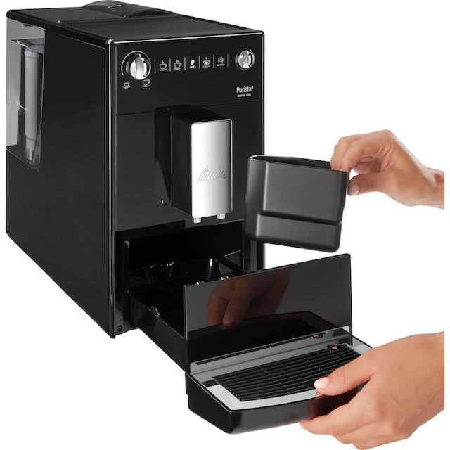 Melitta Kaffeevollautomat »Purista® F230-102, schwarz«,  Lieblingskaffee-Funktion, kompakt & extra leise jetzt im OTTO Online Shop
