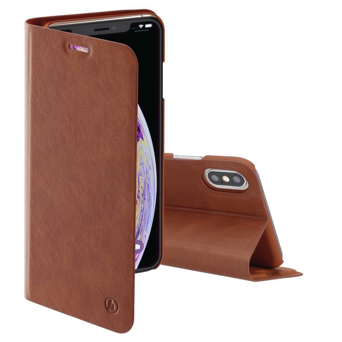 Booklet "Guard Pro" für Apple iPhone Xs Max, Braun...
