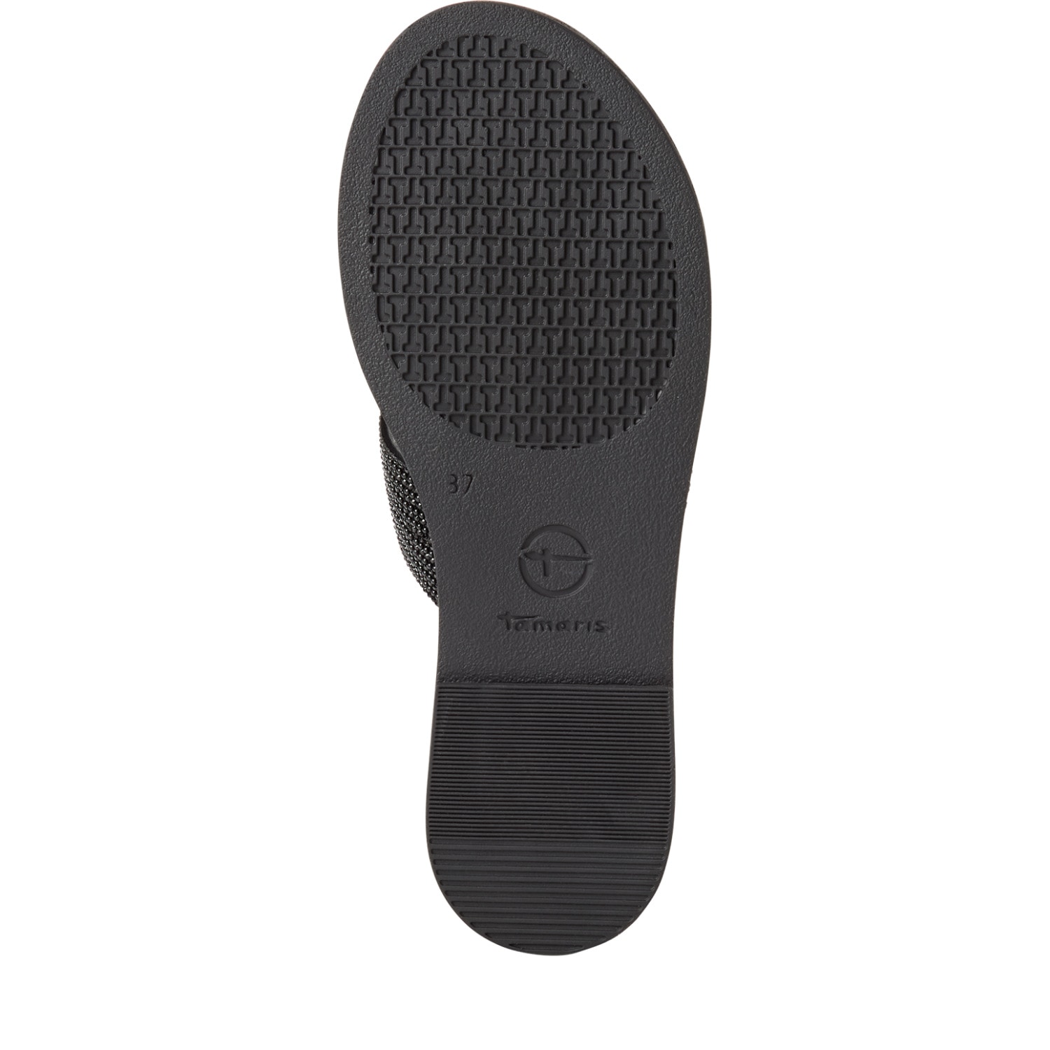 Tamaris Pantolette  Sommerschuh, Schlupfschuh, Flats mit Schmucksteine