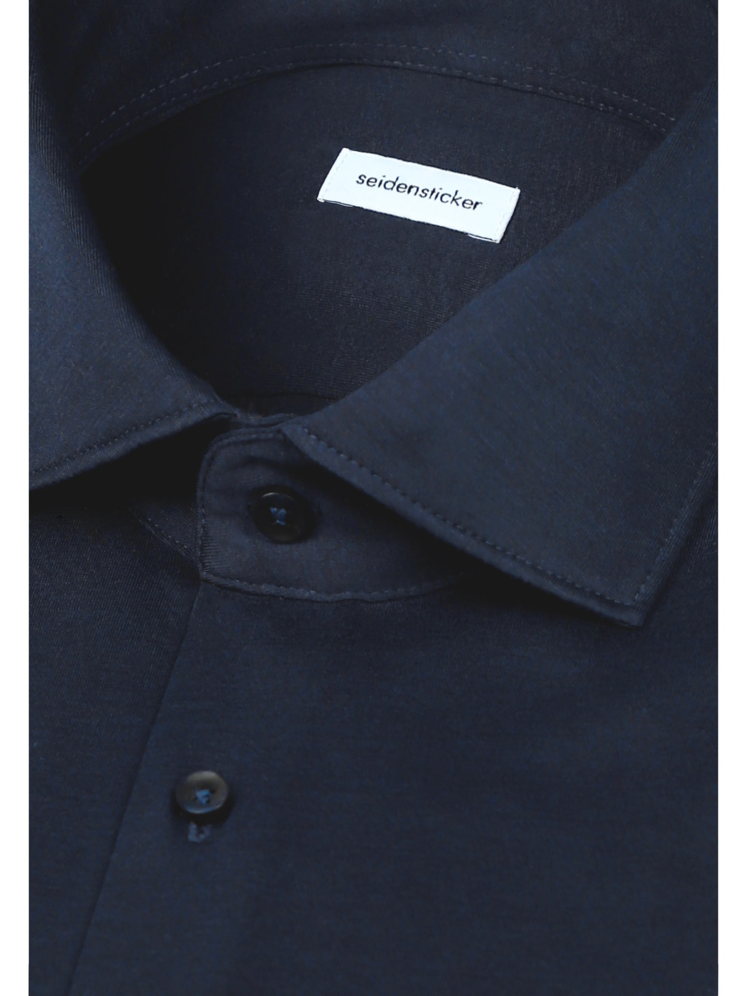 seidensticker »Schwarze Rose« Regular 1/1 Kentkragen Uni