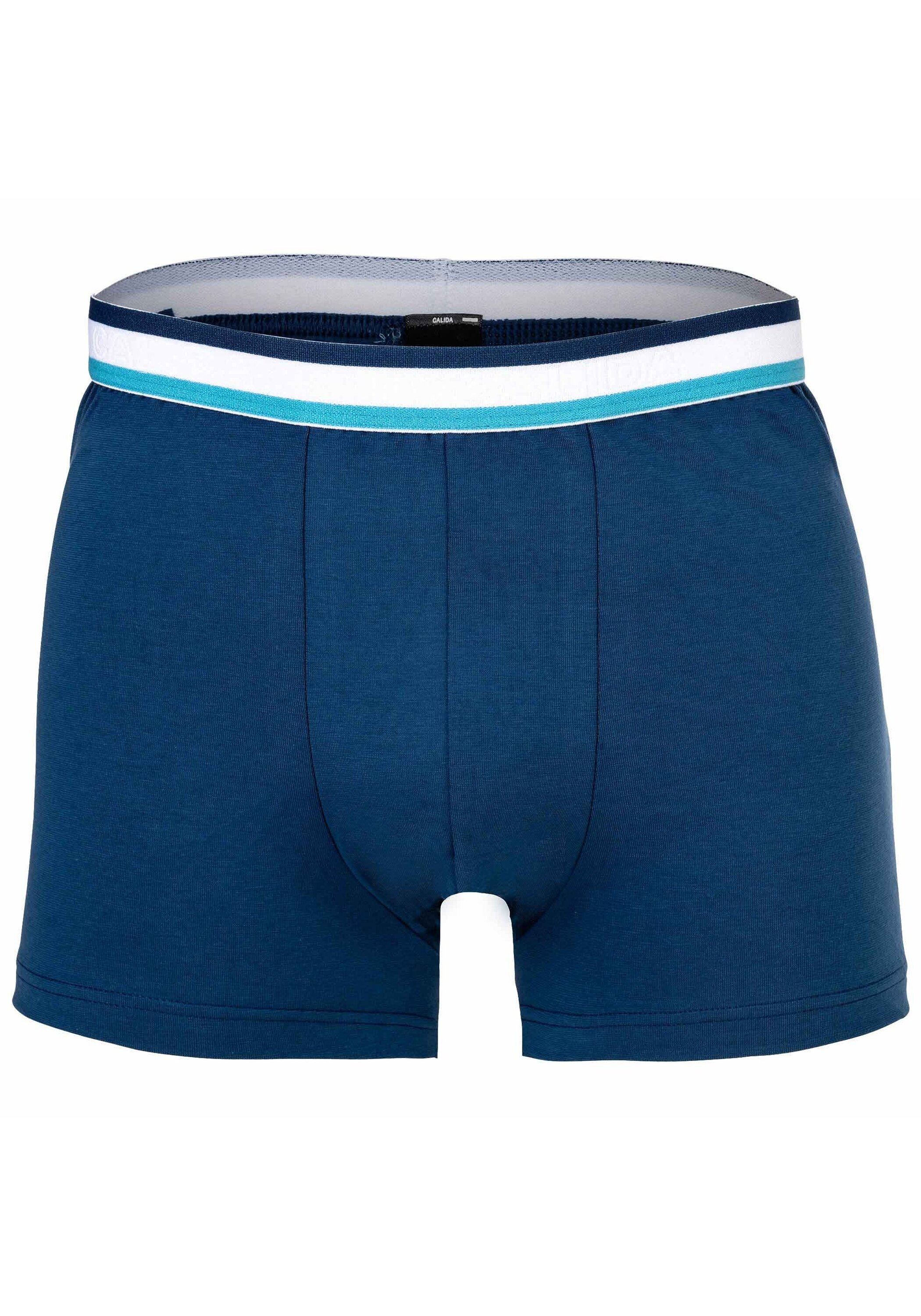 CALIDA Boxershorts »Boxershort New Boxer Natural Benefit 3P 3er Pack«