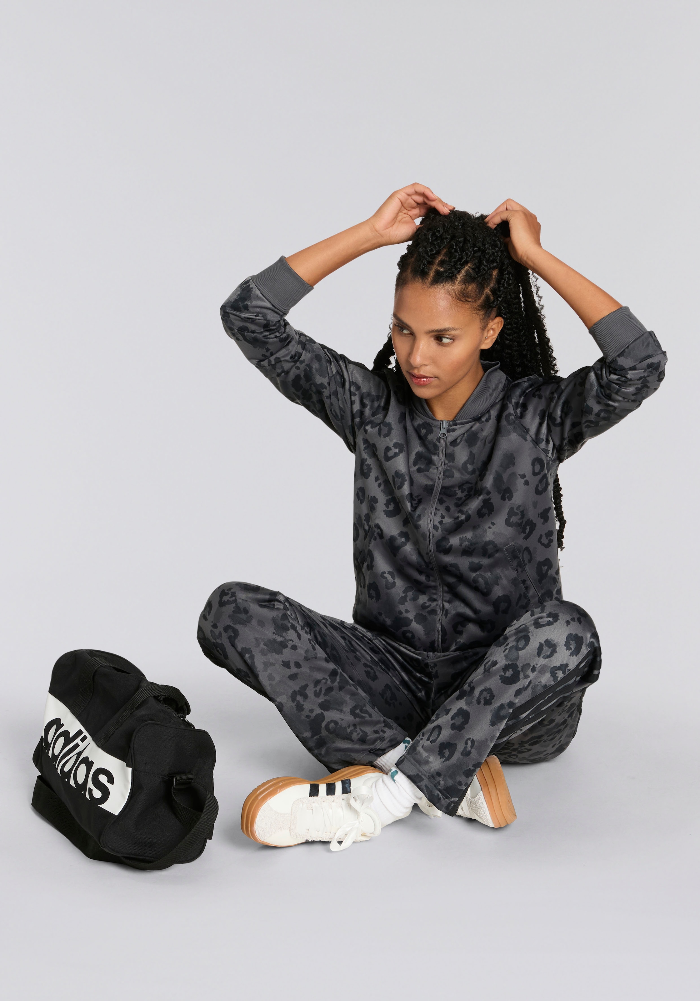 adidas Sportswear Trainingsanzug »W 3S TR AOP TS«, (2 tlg.)