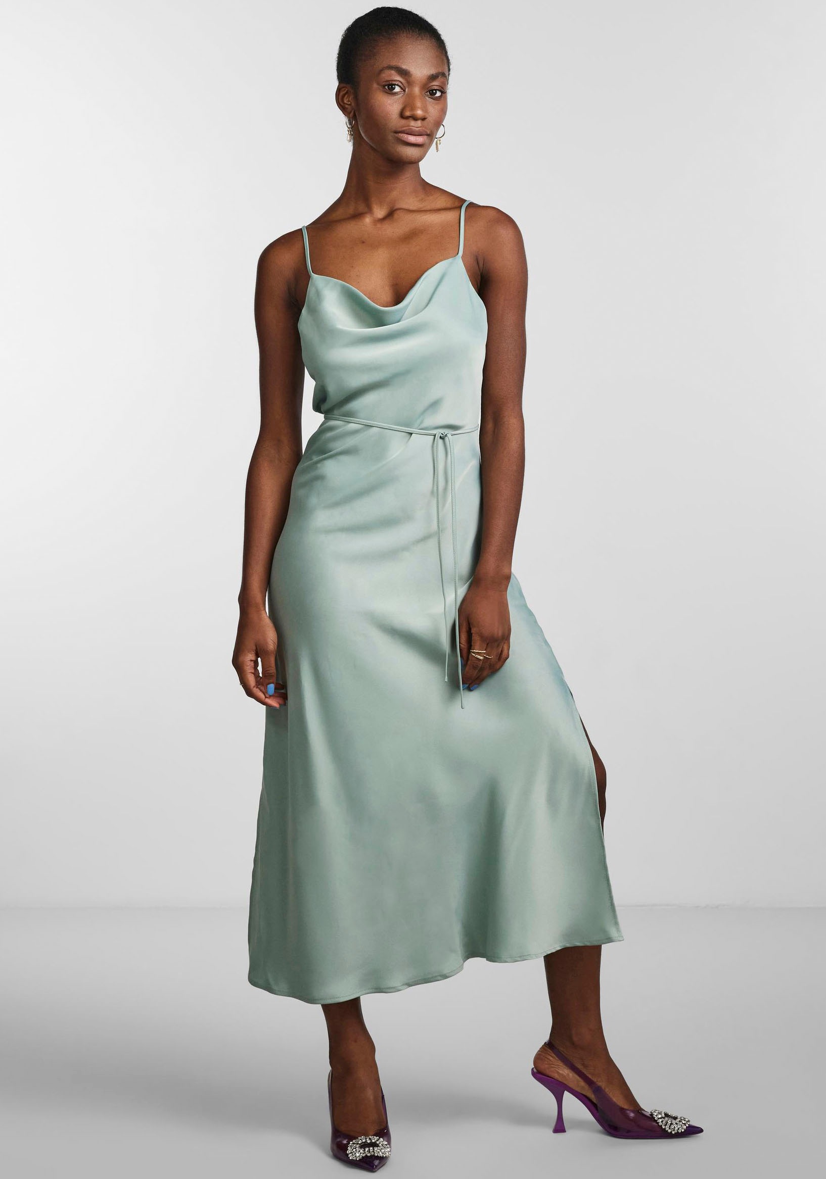 Y.A.S Spaghettikleid »YASTHEA STRAP LONG DRESS S. NOOS« kaufen