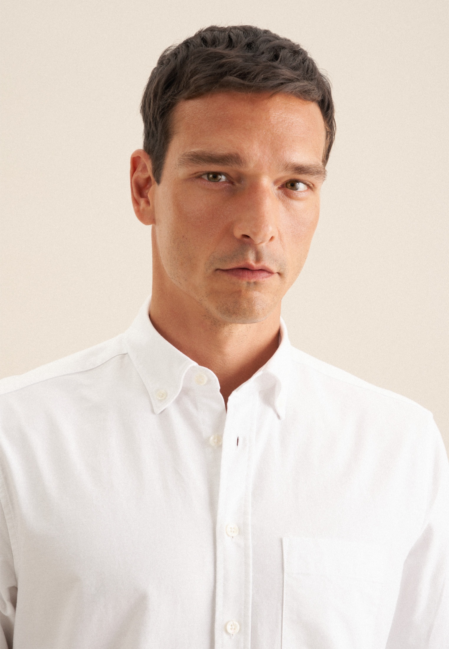 seidensticker Businesshemd, Regular 1/1 Button-Down-Kragen Uni