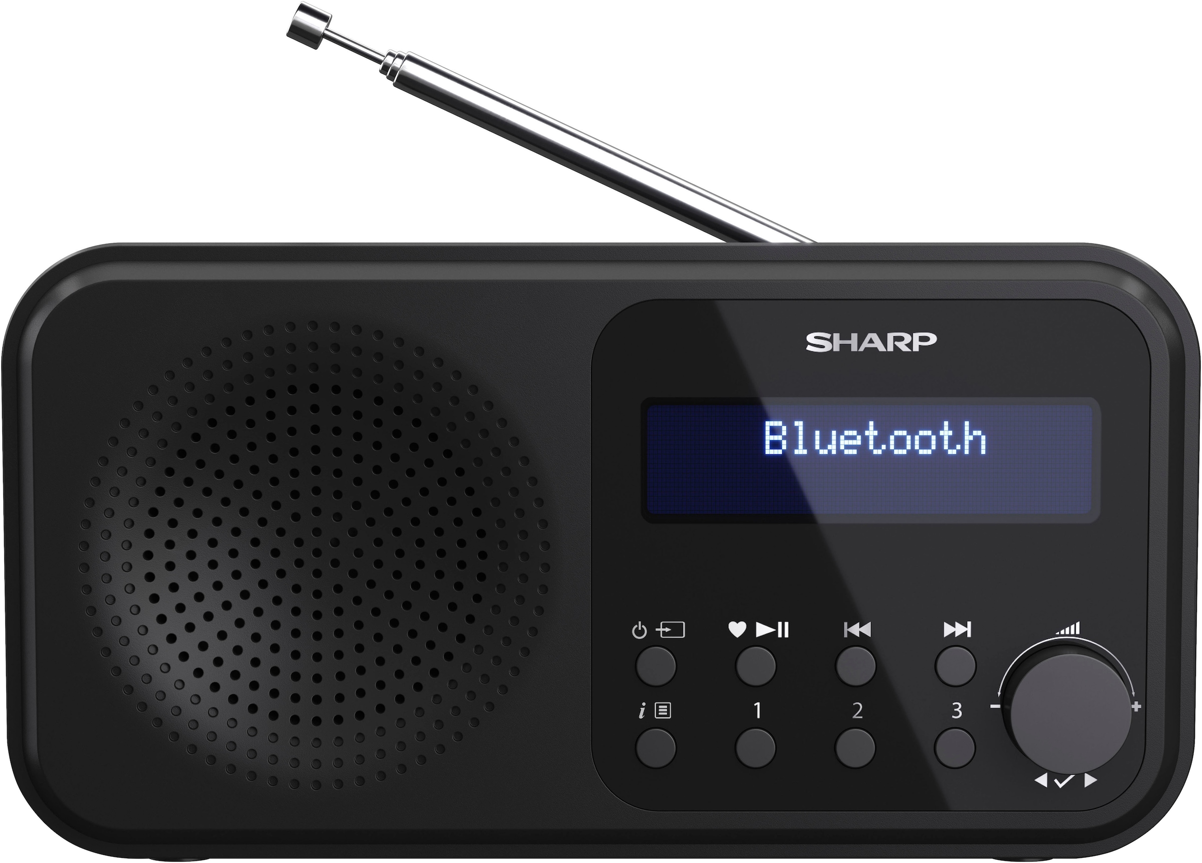 Sharp Radio »DR-P420«, (Bluetooth-A2DP Bluetooth-AVRCP Bluetooth Digitalradio (DAB+)-FM-Tuner mit RDS 2 W)