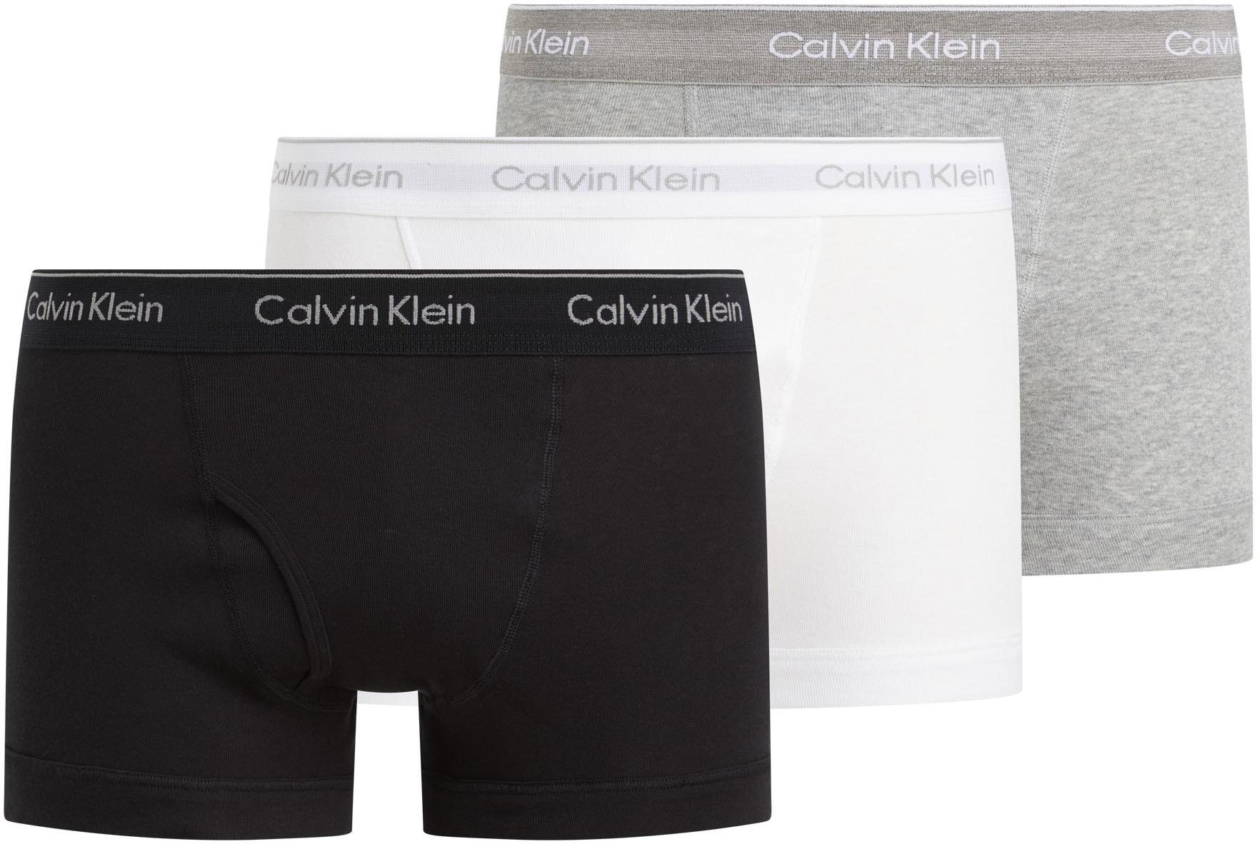 Calvin Klein Underwear Trunk »TRUNK 3PK«, (Packung, 3er-Pack), mit Logo-Elastikbund (3 Stück)