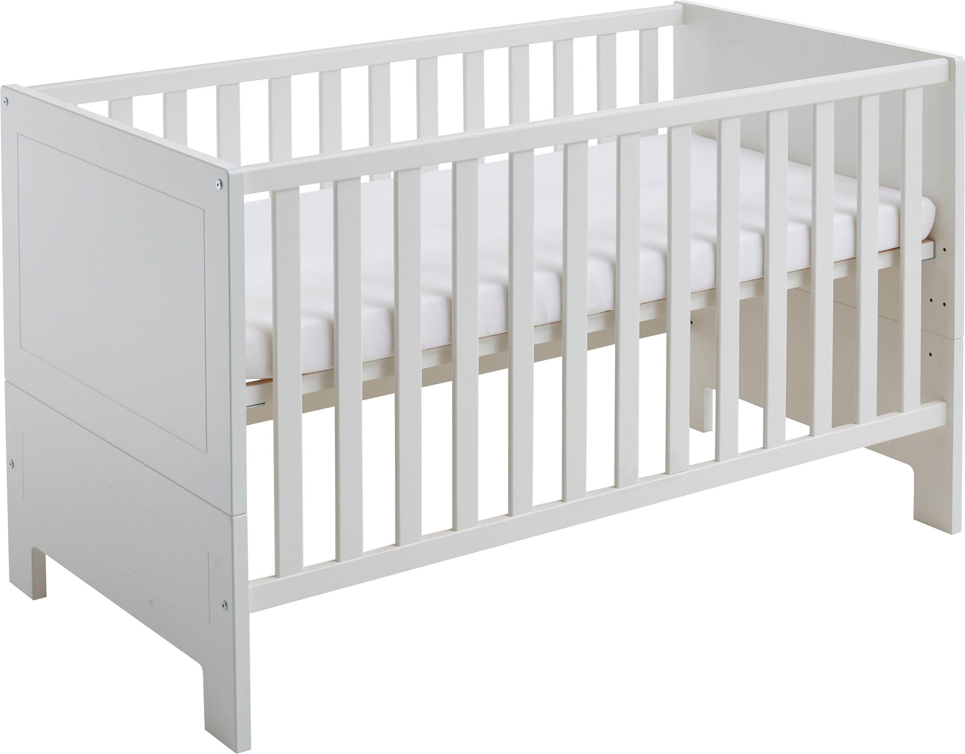 arthur berndt Babyzimmer-Komplettset »Thilo«, (Set, 3 tlg., Kinderbett, Schrank, Wickelkommode), Made in Germany; mit Kinderbett, Schrank und Wickelkommode