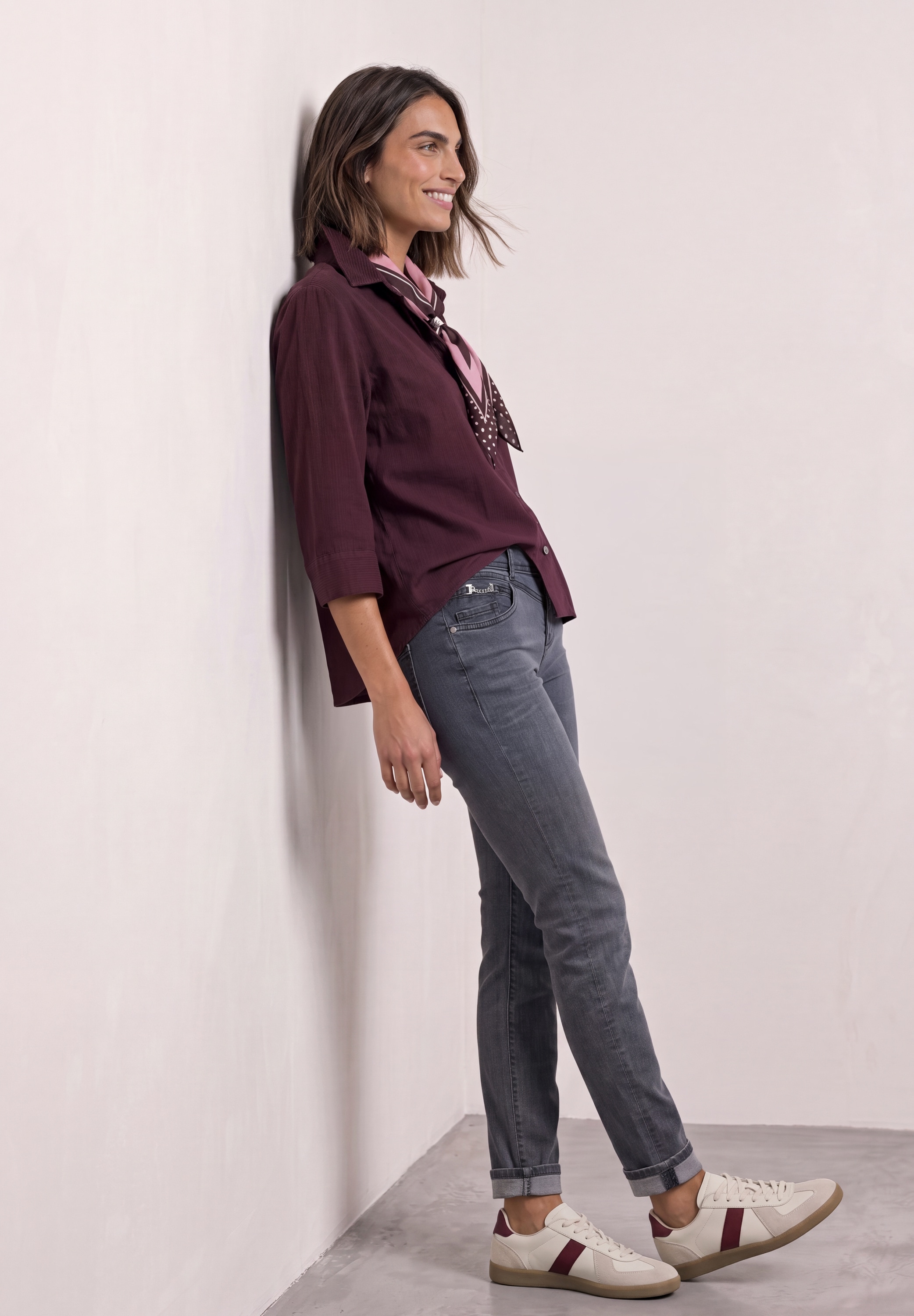 STREET ONE 5-Pocket-Jeans »Style Jane« mit Dekodetails / Slim Legs / Stretch