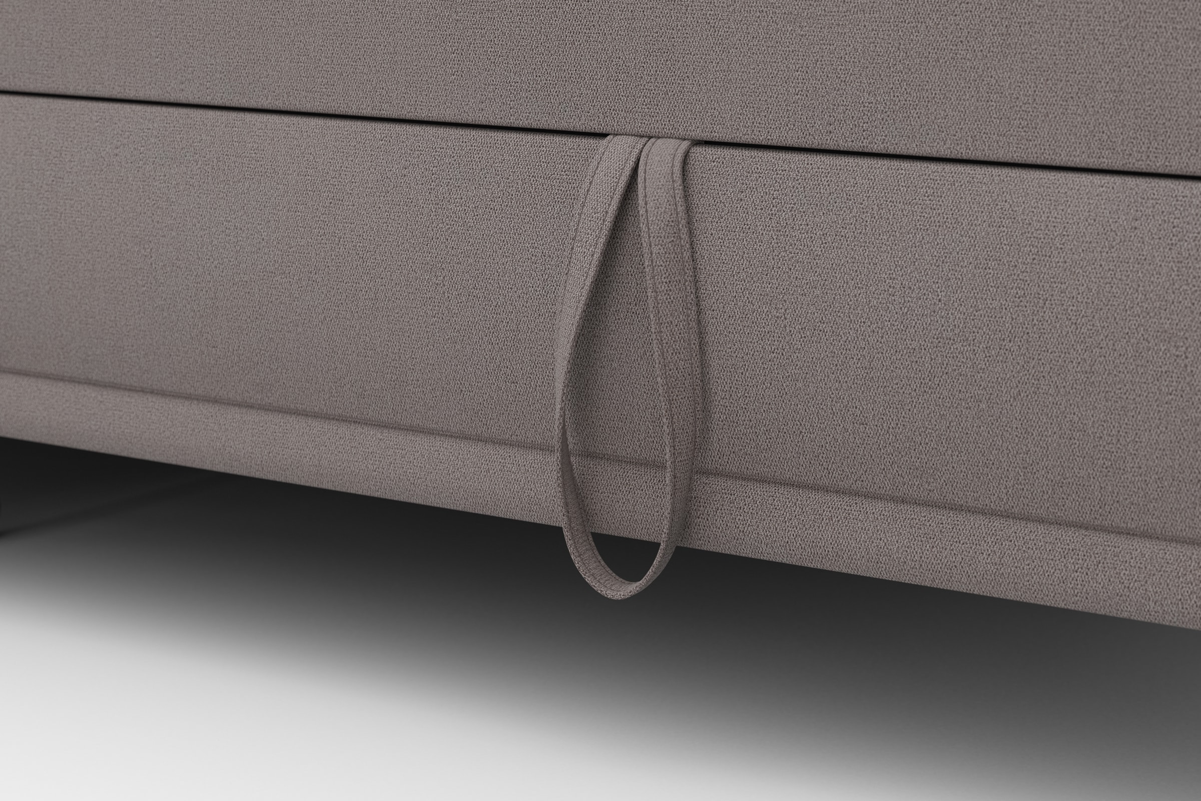 sit&more Ecksofa »Cabrio L-Form, mit Sitztiefenverstellung, Arm- und Kopfteilverstellung«, 2 Nierenkissen, Federkern, optional Bettfunktion und Stauraum
