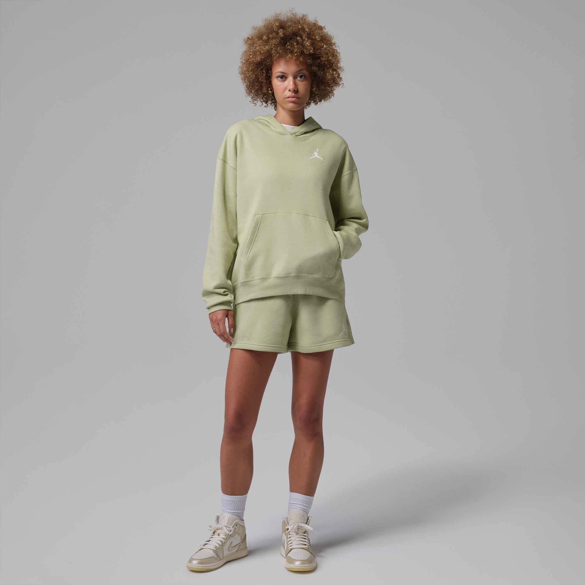 Jordan Kapuzensweatshirt »W J JUMPMAN FLC PO 2«, mit Kapuze und Kängurutasche, Basic Passform, in normaler Länge
