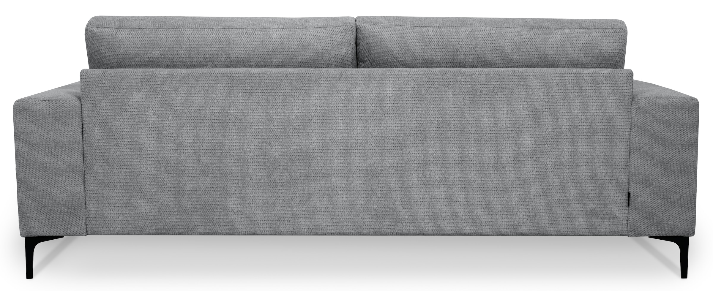 Places of Style 3-Sitzer »Xander«, Breite 224 cm, Soft-Touch Chenille, schwarze Metallfüßen