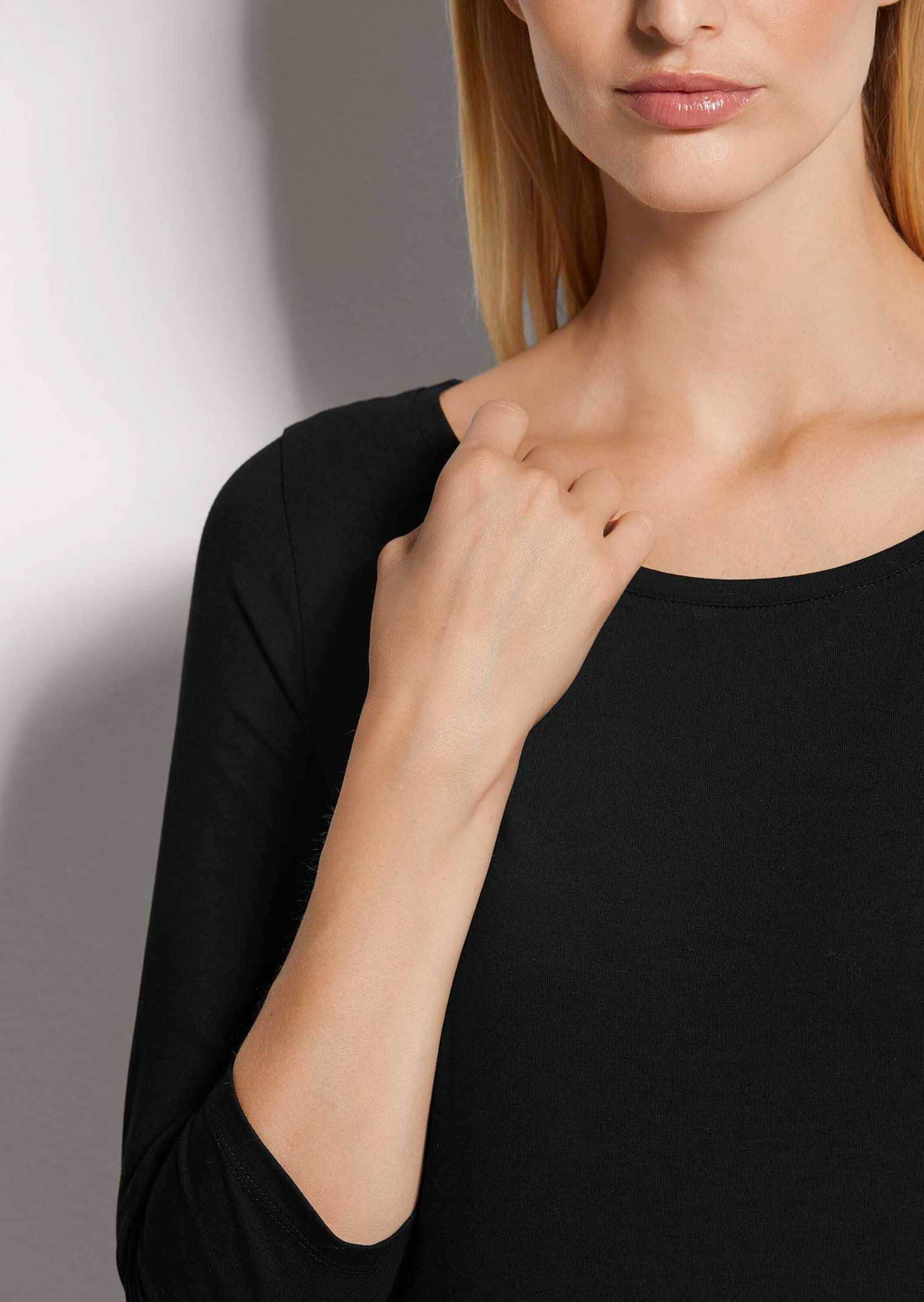 MADELEINE 3/4-Arm-Shirt »Blusenshirt Halbarm Viskose-Oberteil für Damen«