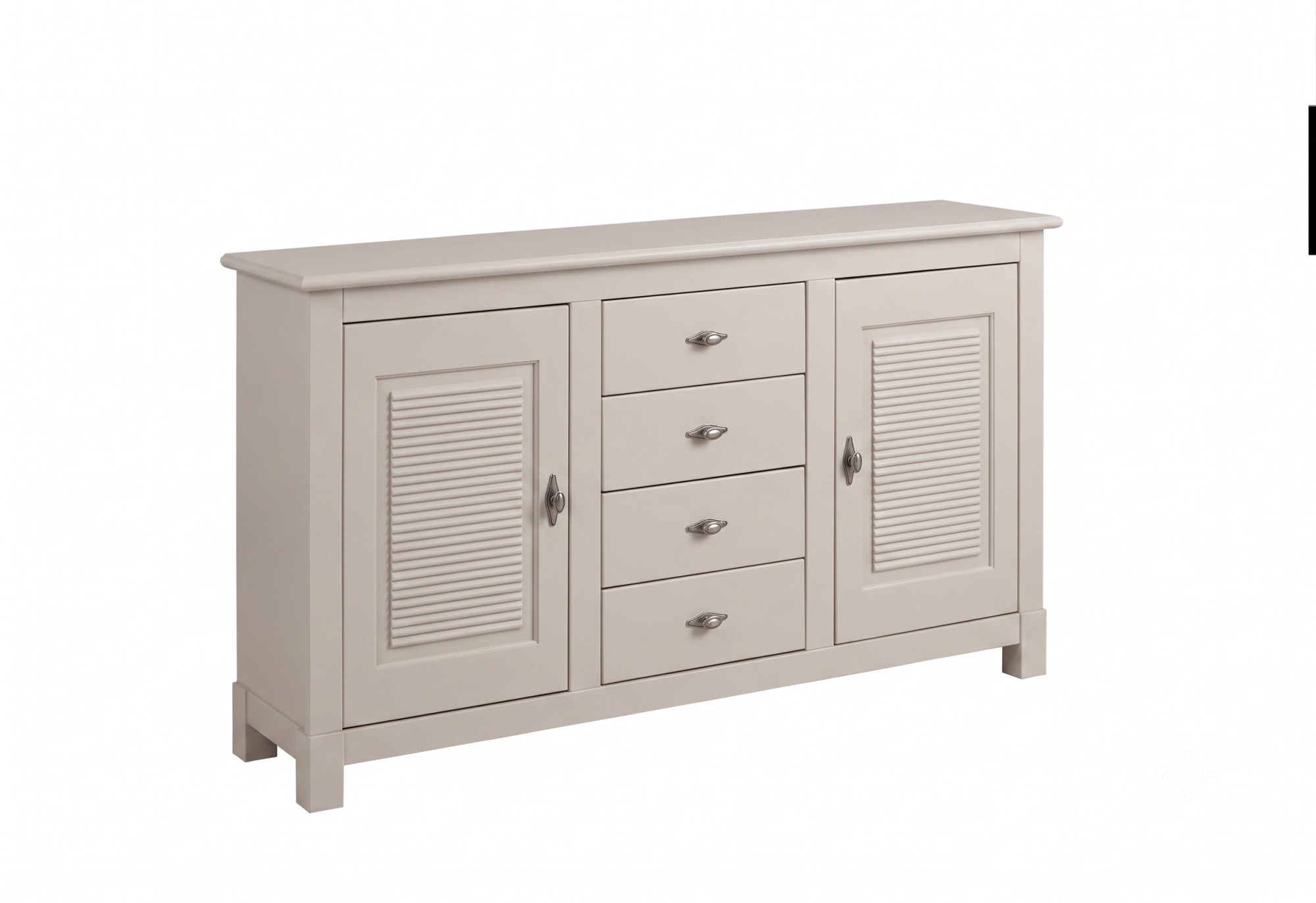 OTTO home Sideboard »Rauna, Kommode, Landhausstil« B/T/H: 150/37/84 cm,  Kommode, FSC®-zertifiziertes Massivholz, Breite 150 cm