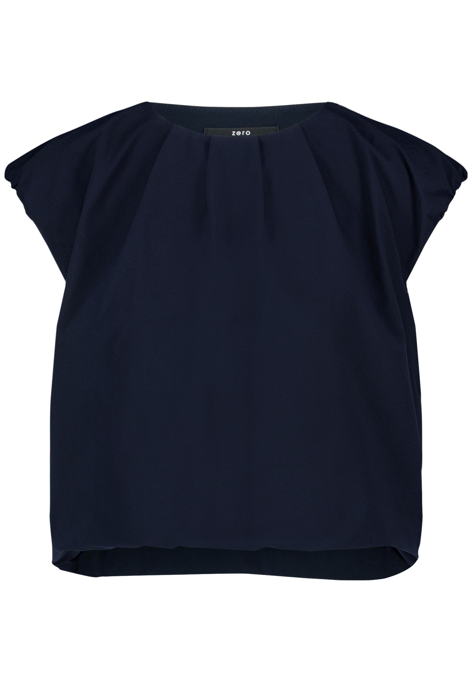 Zero Shirttop »Blusenshirt. mit Rundhalsausschnitt«
