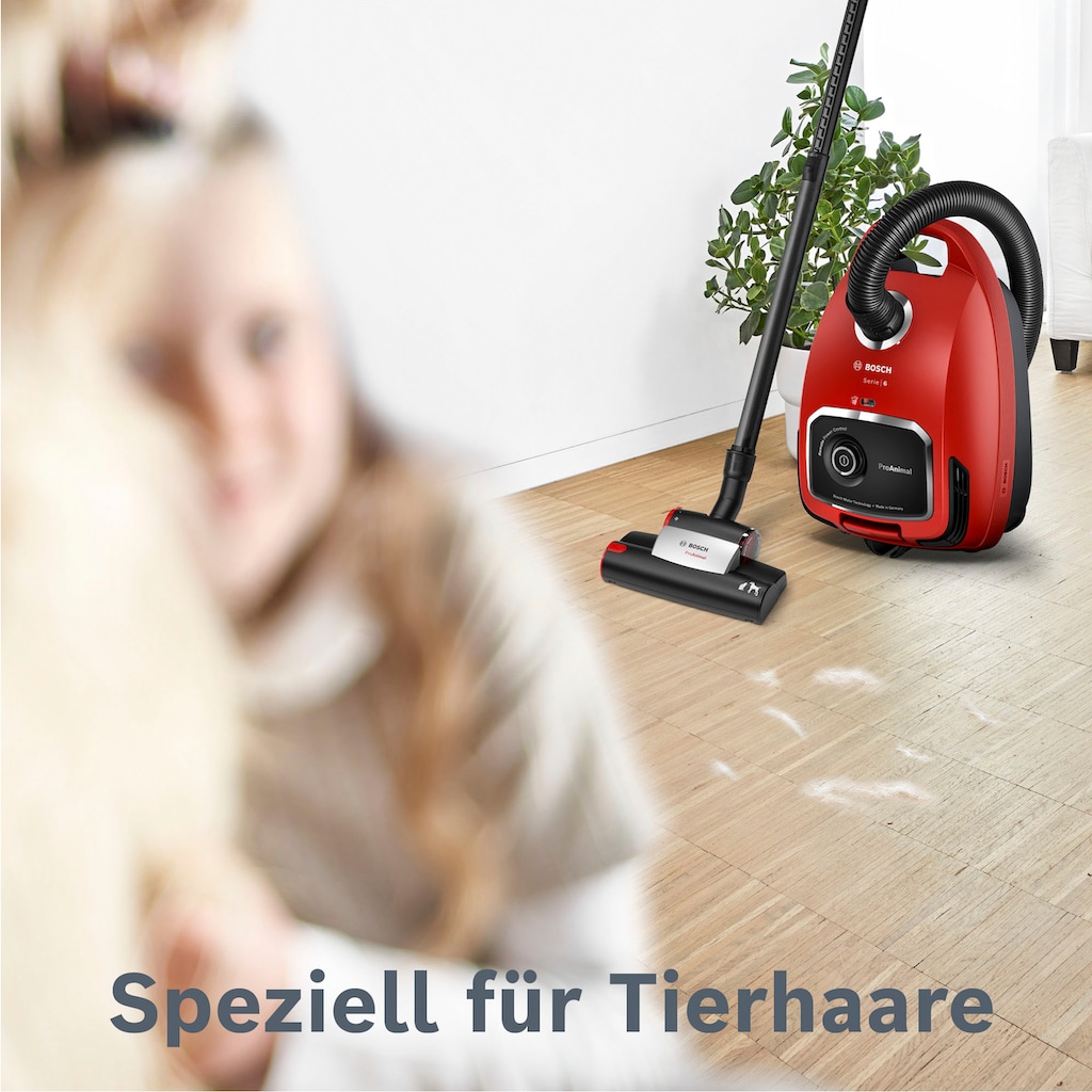 BOSCH Bodenstaubsauger »ProAnimal Serie 6, BGL6TPET«, 700 W, mit Beutel