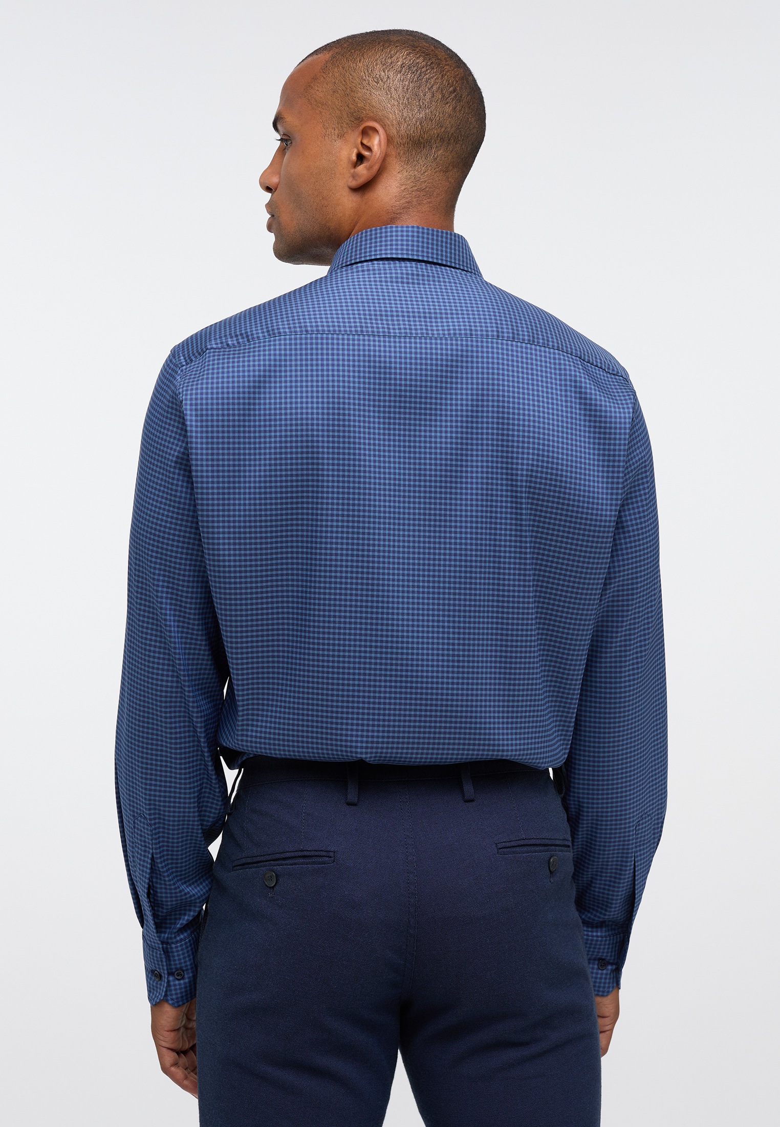 Eterna Langarmhemd »MODERN FIT« EASY IRON (bügelleicht)