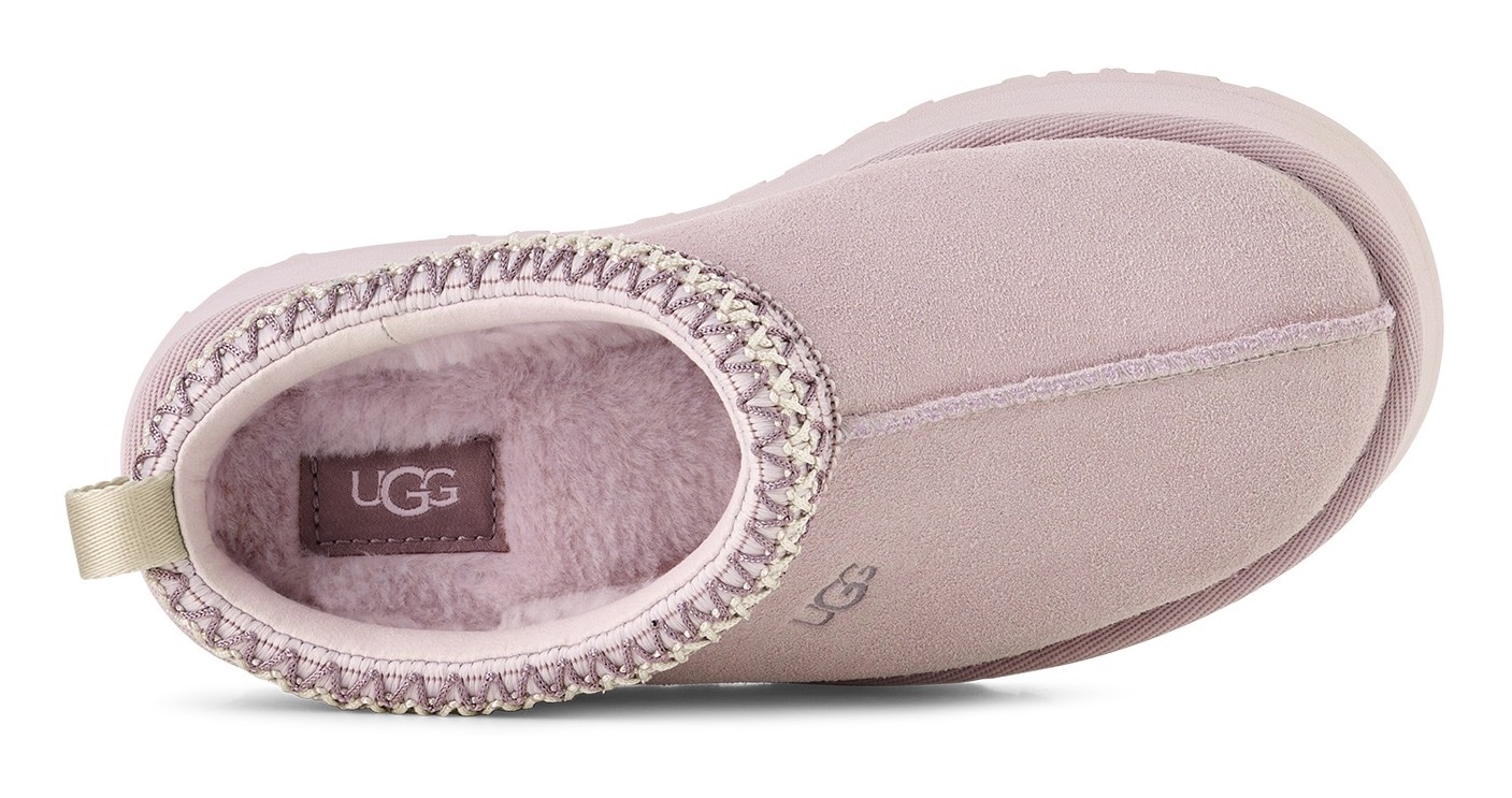 UGG Pantoffel »K TAZZ«, Plateau Clog, Mule, Hausschuh mit Zierborte