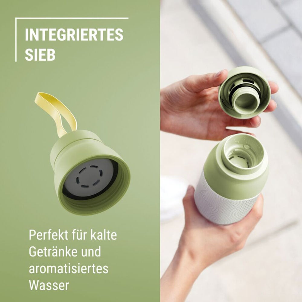 Emsa Deckel »beYou« Erweiterungs-Set, Mix-und-Match, integriertes Sieb im Verschluss