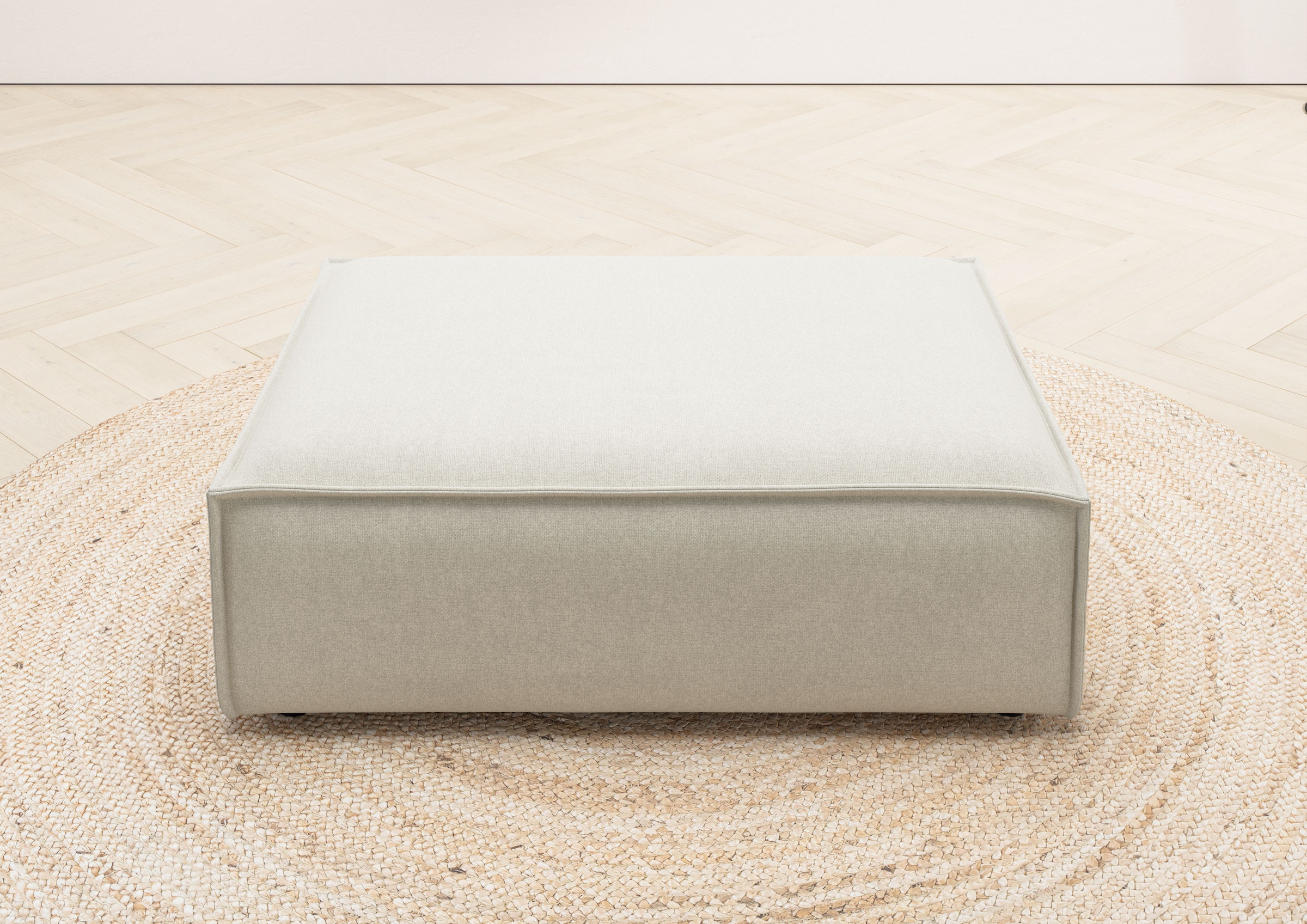 Home affaire Polsterhocker »Watertown, XXL Hockerbank passend zum Sofa - ideal als Beistellmodul« erweiterbare Hockerbank mit weicher Polsterung