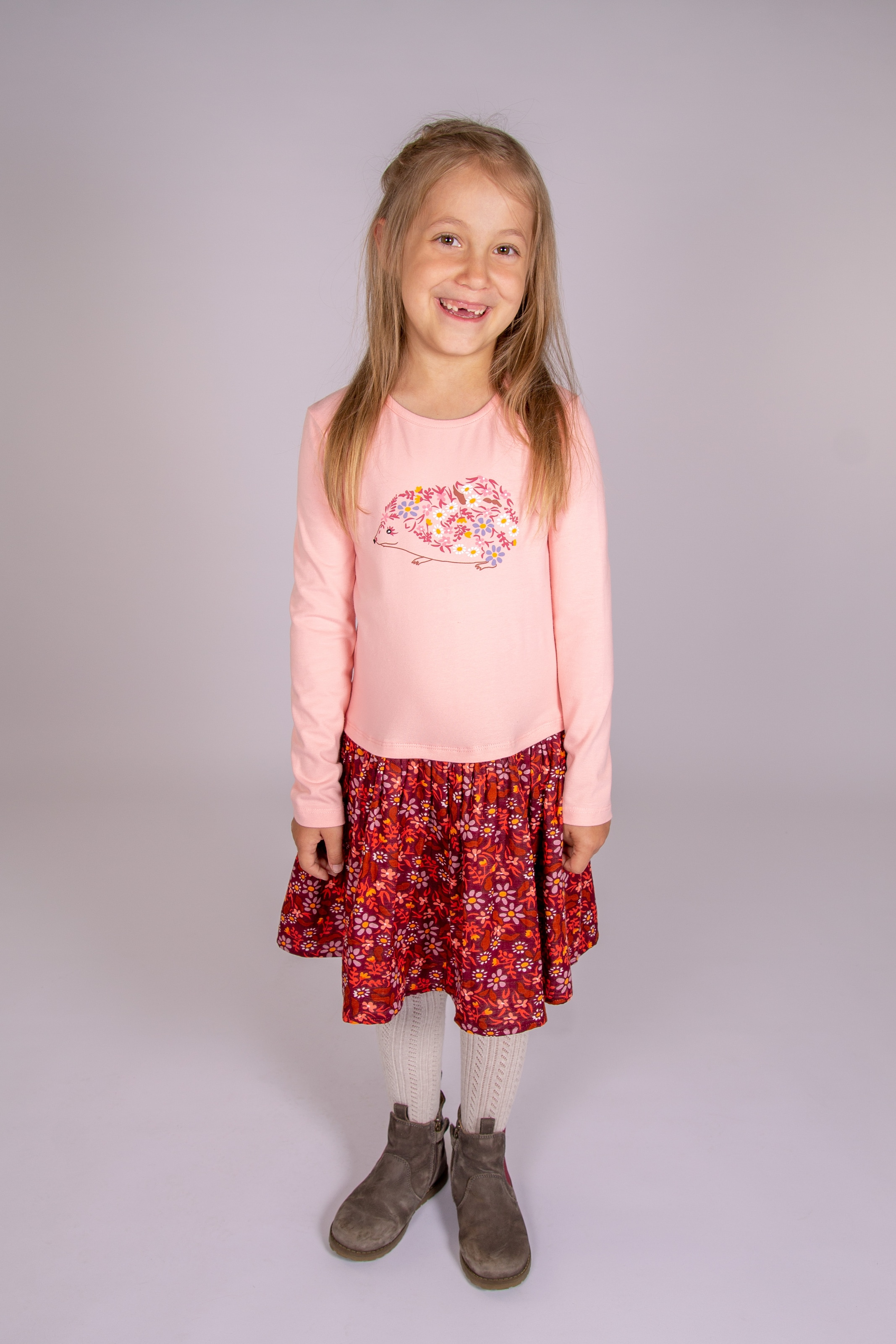 Happy Girls Mädchen Midikleid in pink, Größe 116