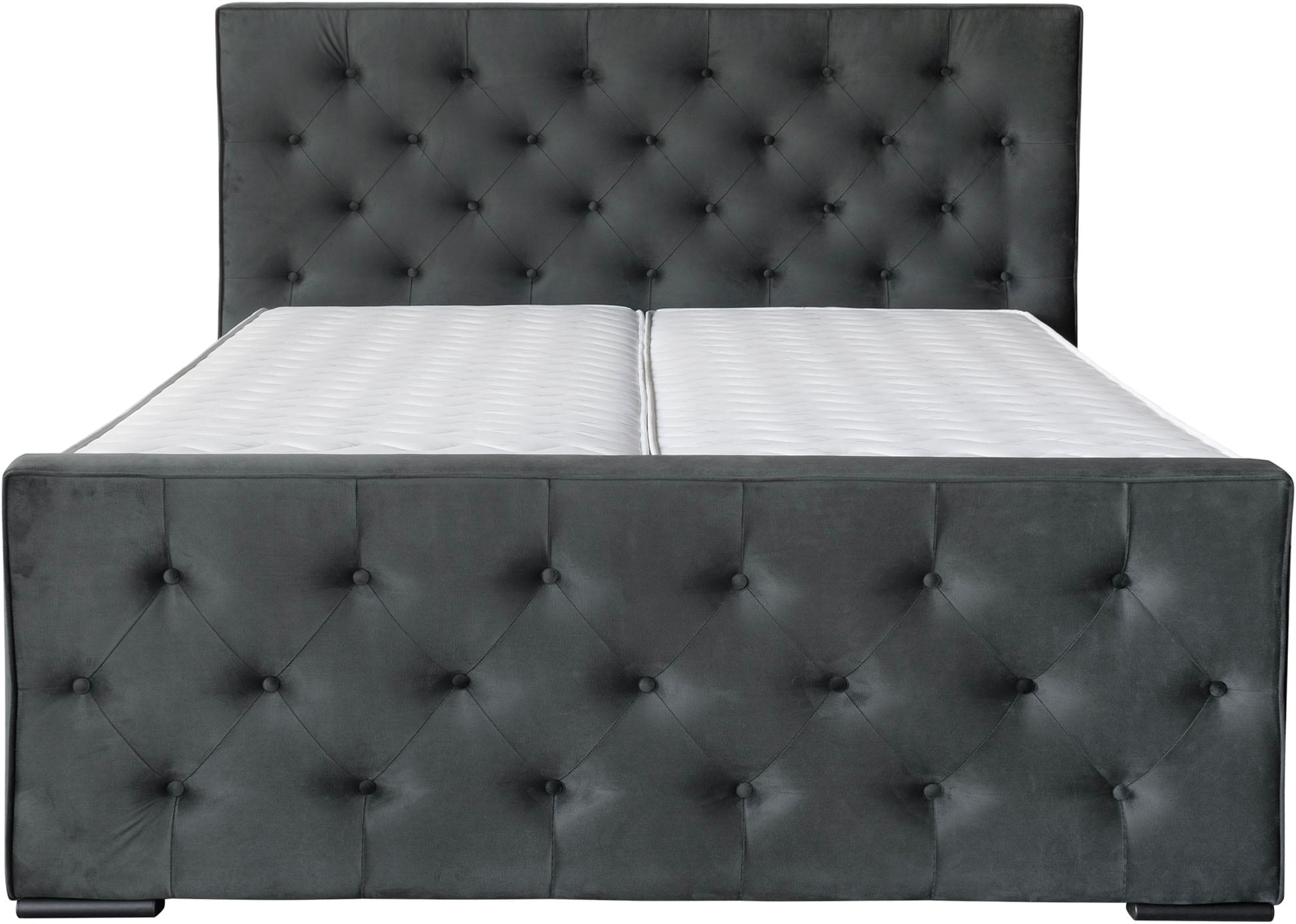COLLECTION AB Boxspringbett »Florence inkl. Kingsize (28 cm) Matratze (H3) mit integriertem Topper«, inkl. Bettkasten, erhältlich in der Breite 180 cm