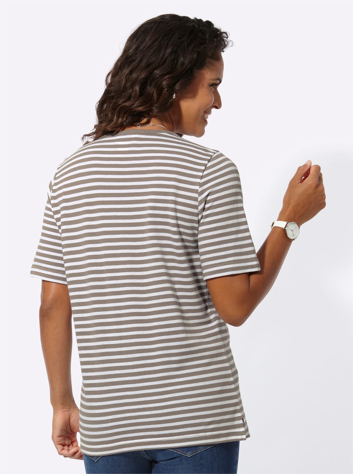 Casual Looks Kurzarmshirt »Shirt«, (1 tlg.)