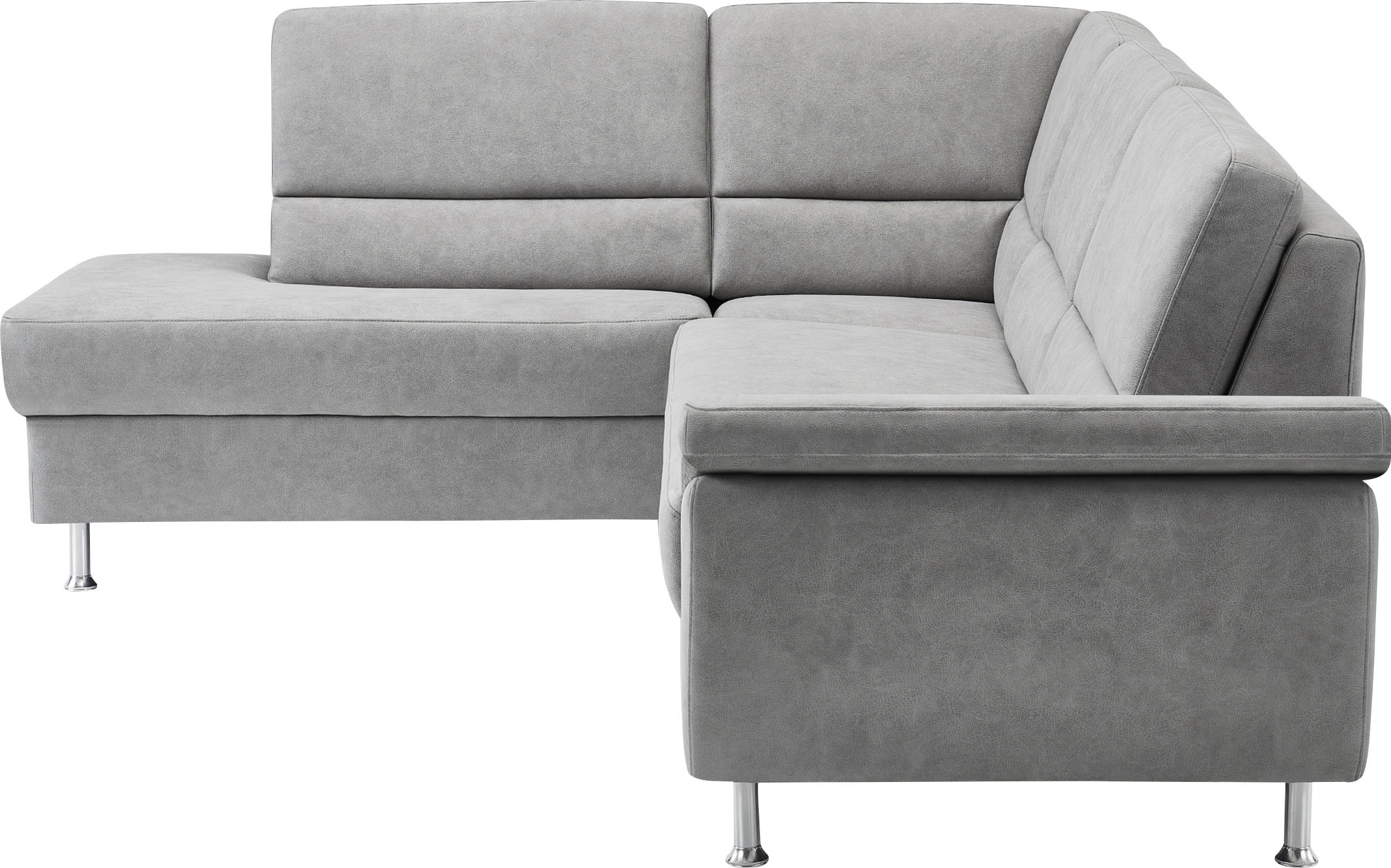 CALIZZA INTERIORS Ecksofa »Onyx L-Form«, Ottomane links oder rechts, wahlweise mit Bettfunktion, Breite 257 cm