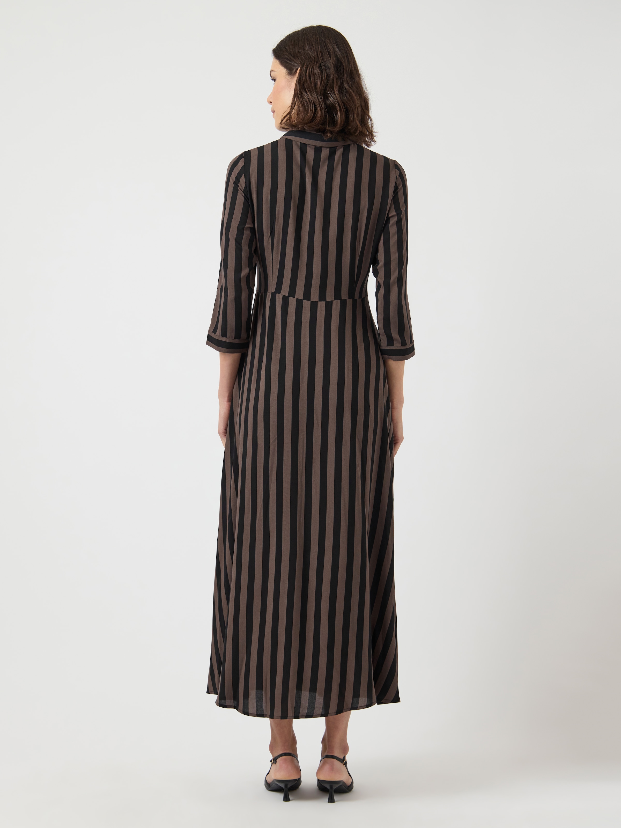 Y.A.S Hemdblusenkleid »YASSAVANNA LONG SHIRT DRESS«, Sommerkleid, mit 3/4 Ärmel