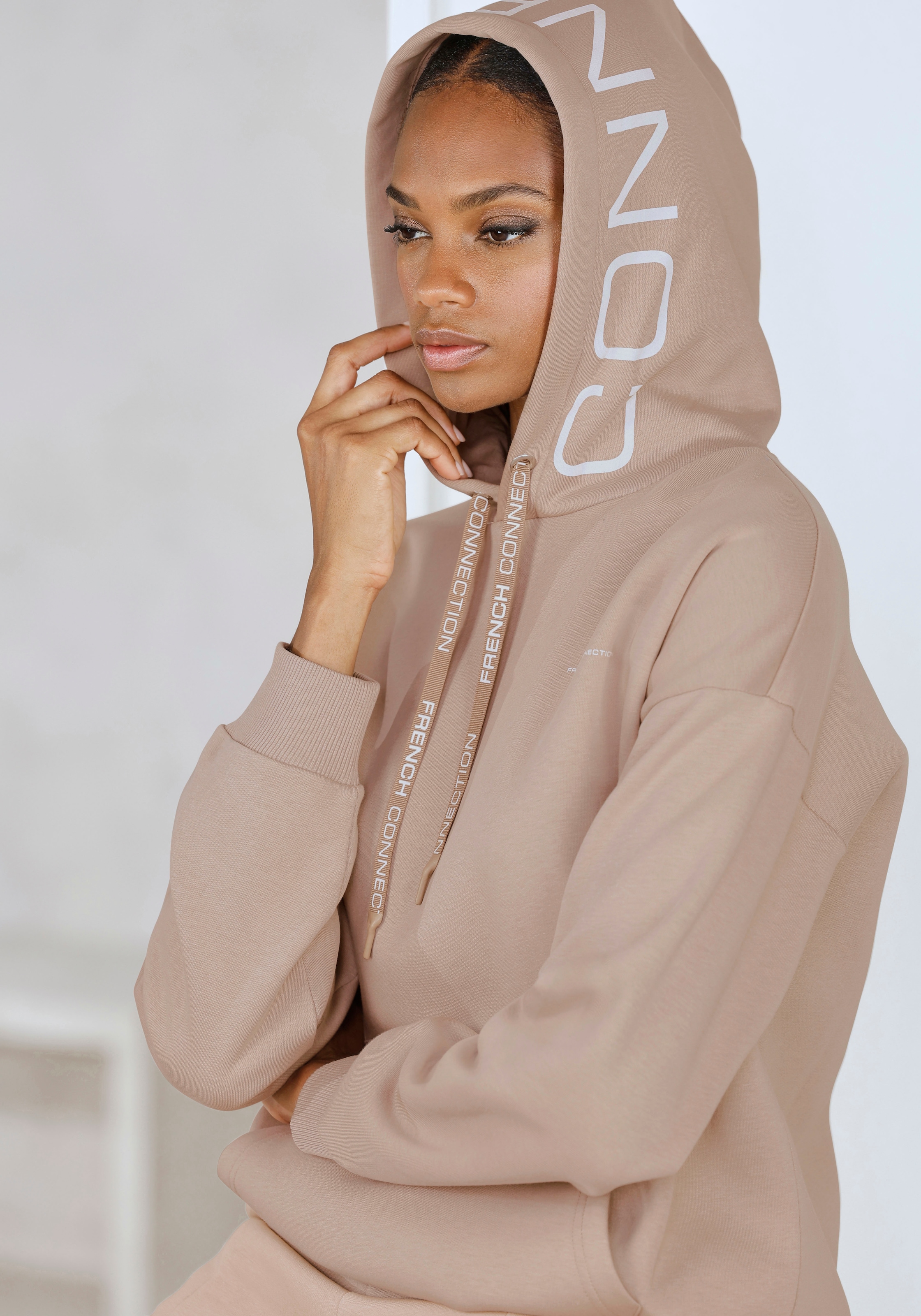 French Connection Kapuzenpullover, mit Logodruck