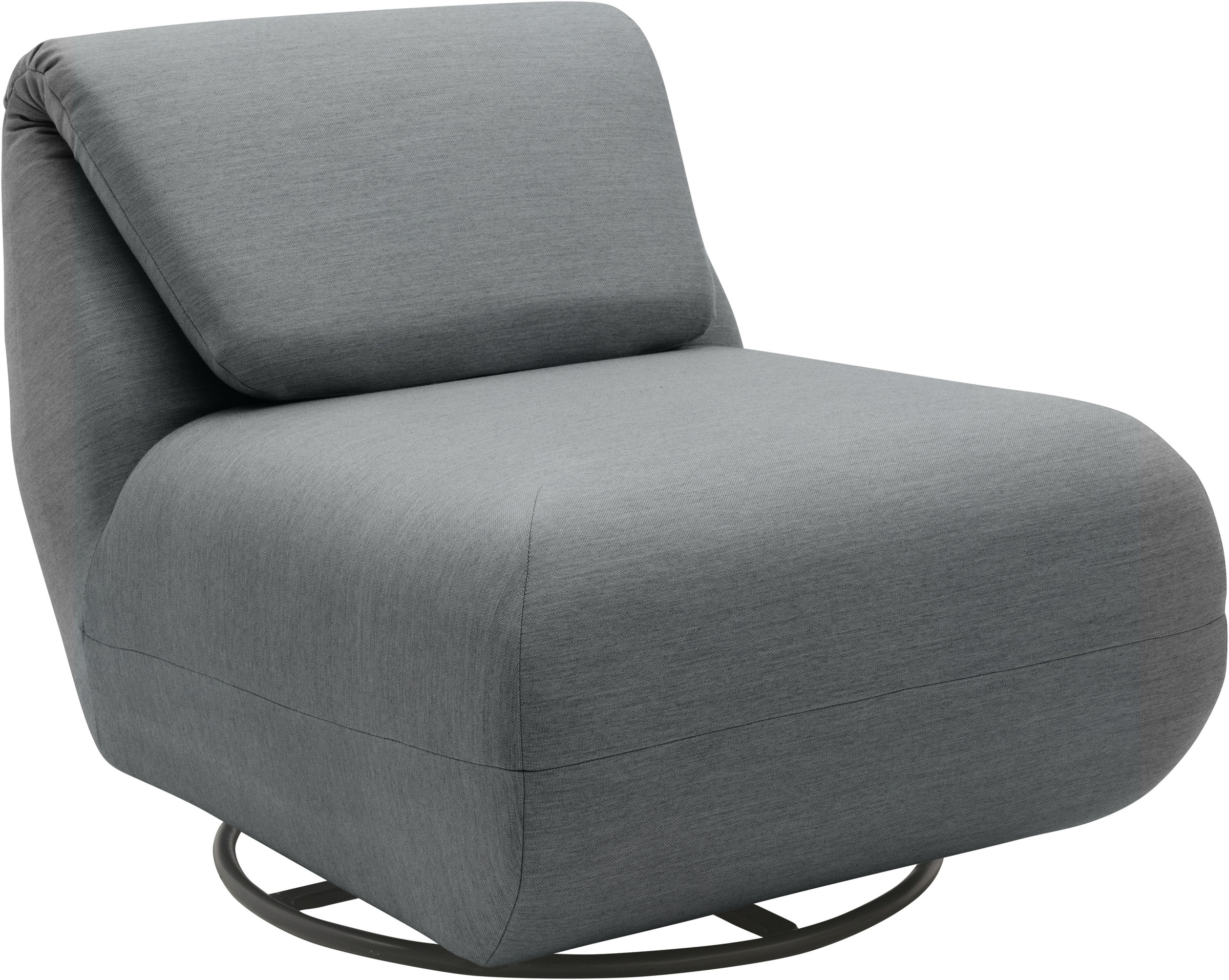 DOMO collection Sessel »Sonner, wahlweise mit Swivelfunktion«, Um 360 Grad drehbar, Rücken aufstellbar, Drehsessel