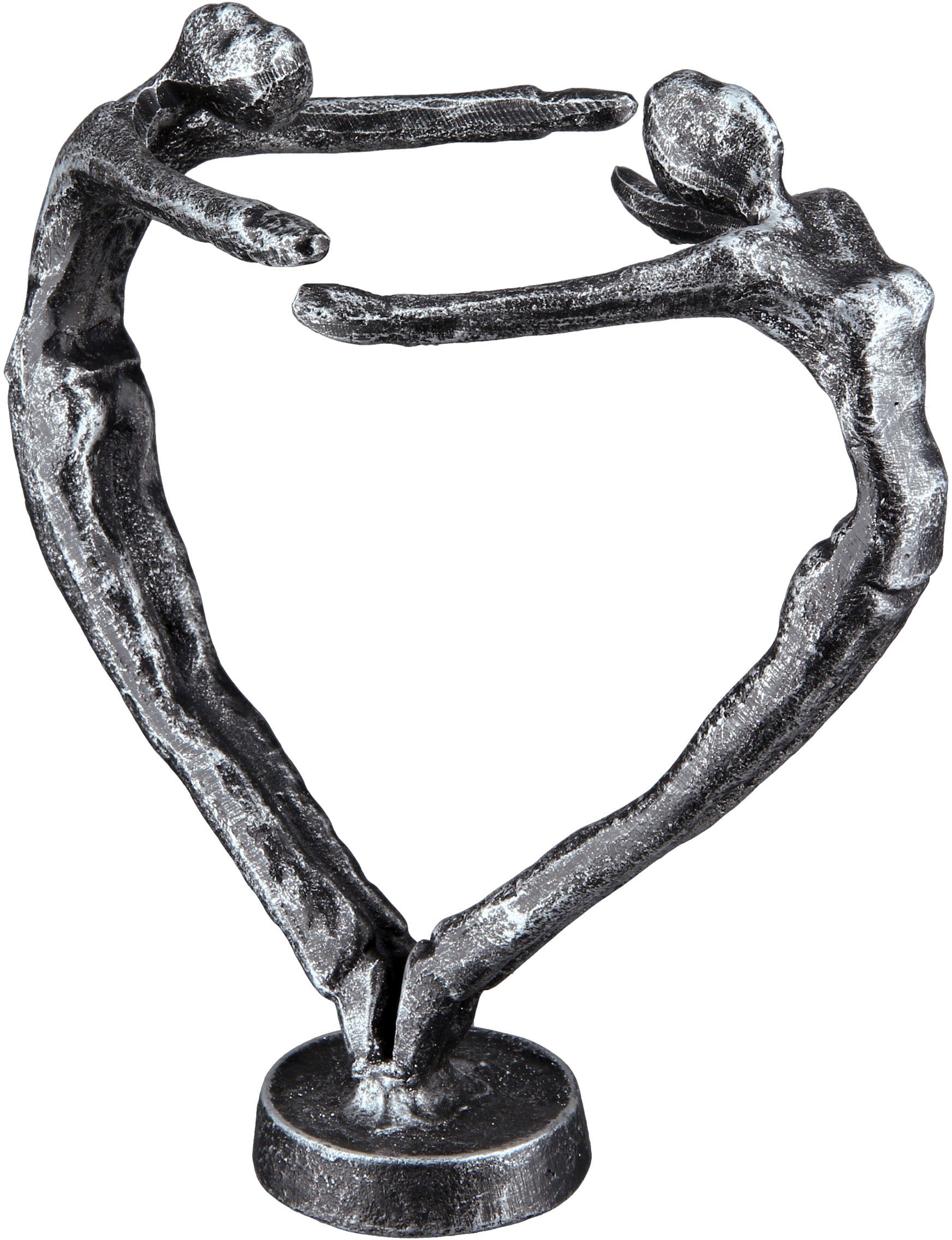 Casablanca by Gilde Dekofigur silber«, »Design im Skulptur In Shop Love, OTTO Online silberfarben