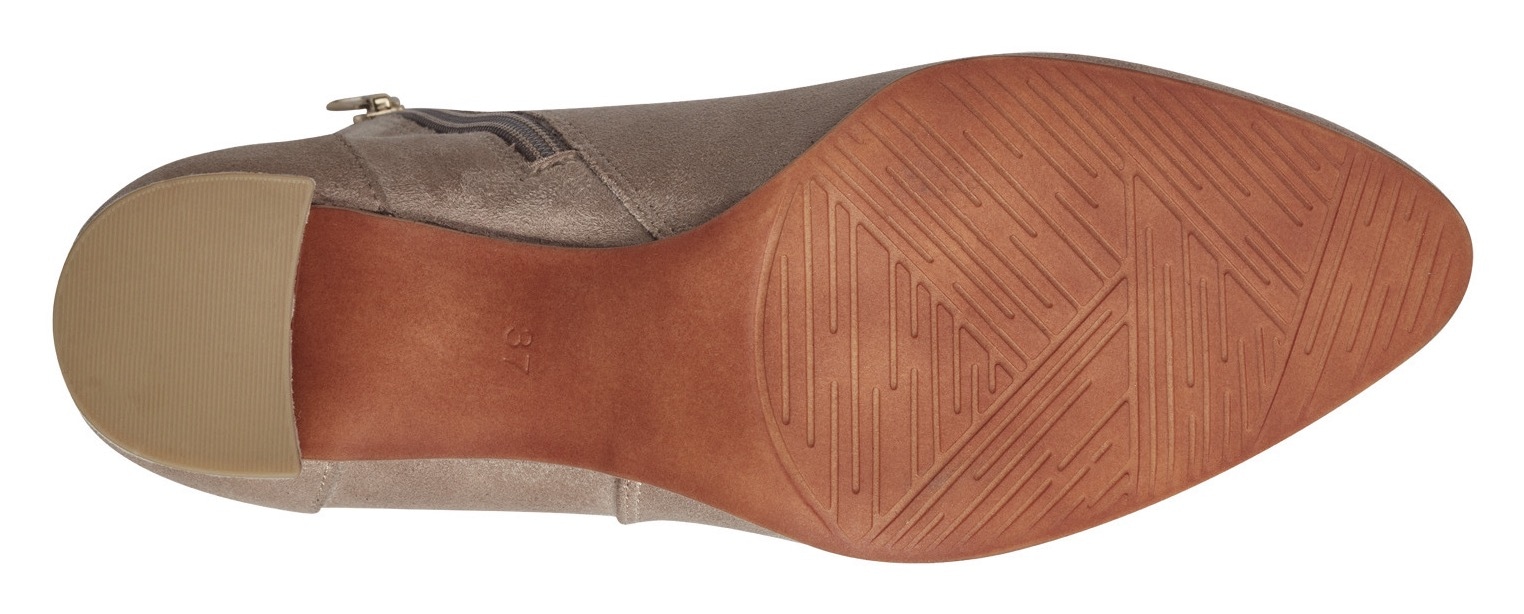 MARCO TOZZI by GMK Stiefelette, Blockabsatz, Abendschuh, Businessschuh, Feel Me-Ausstattung