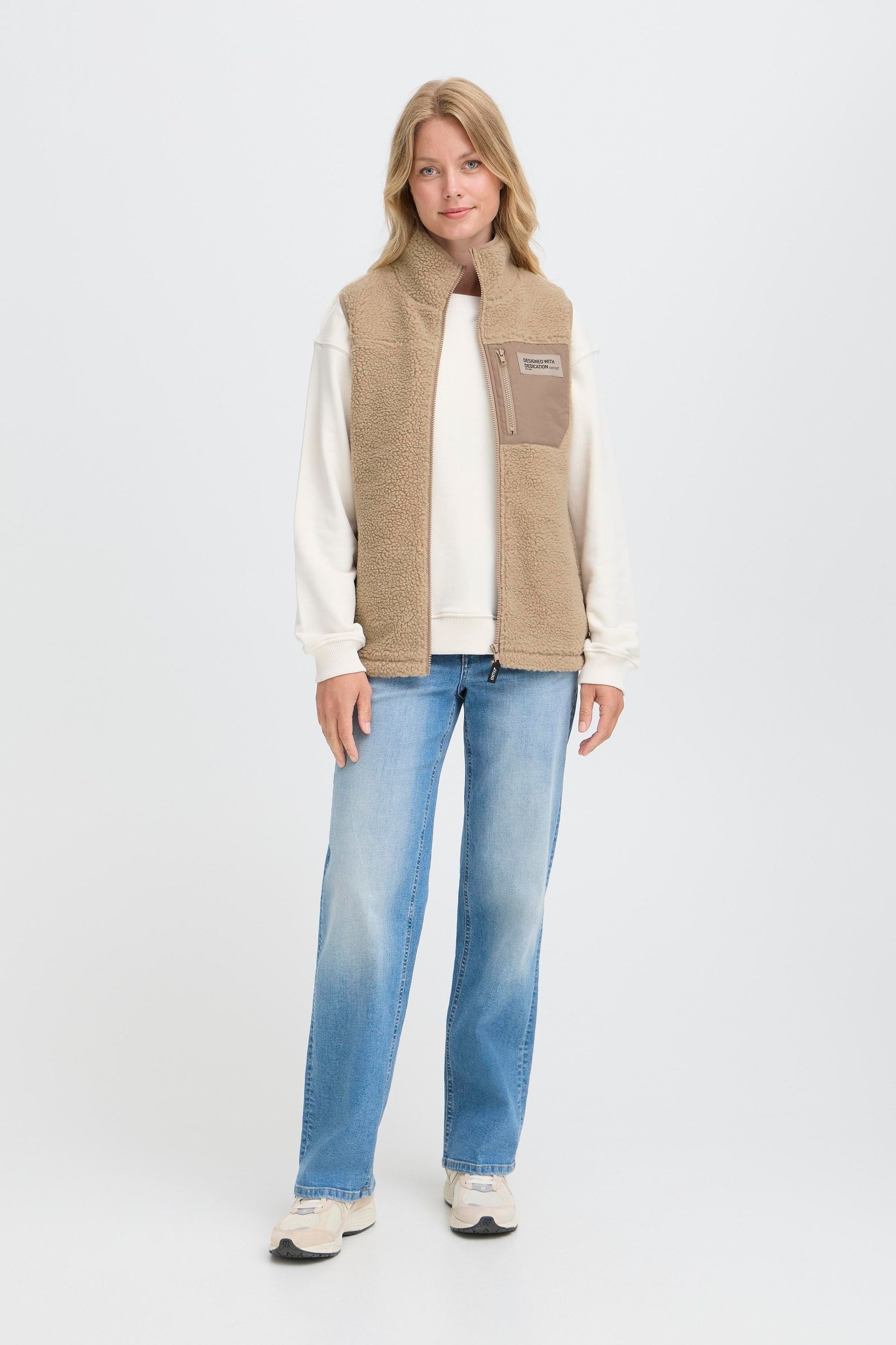 OXMO Plüschweste »Plüschweste OXABBY«