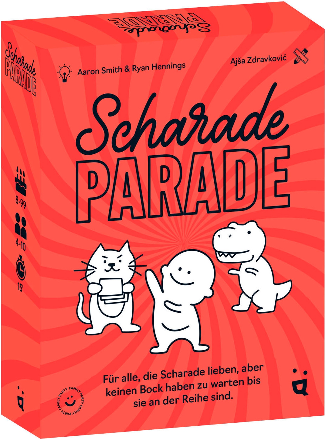 Helvetiq Spiel »Scharade Parade«