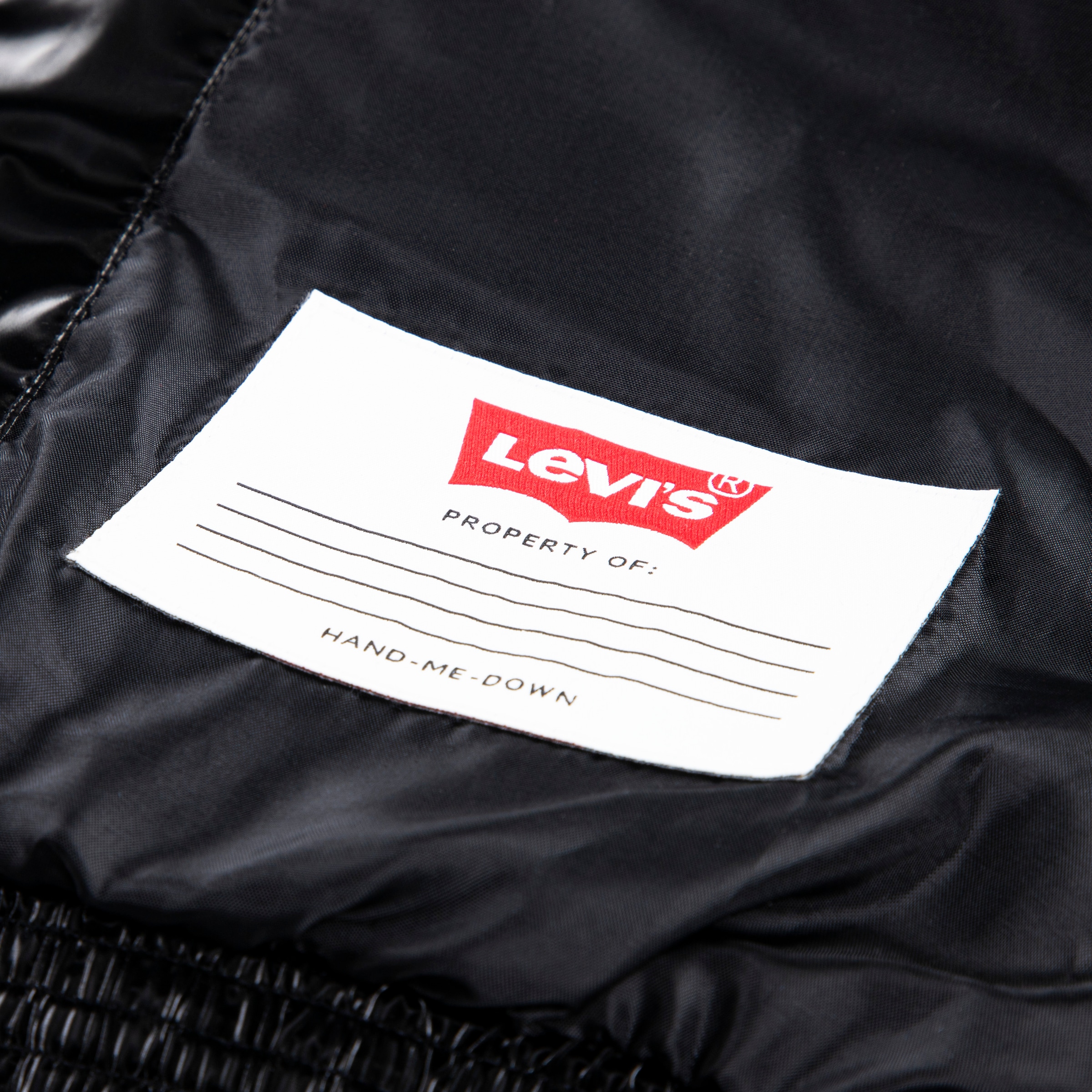 Levi's® Kids Winterjacke »LVG SHINY HVWT PUFFER«, mit Kapuze, Pufferjacke glänzend, for Girls