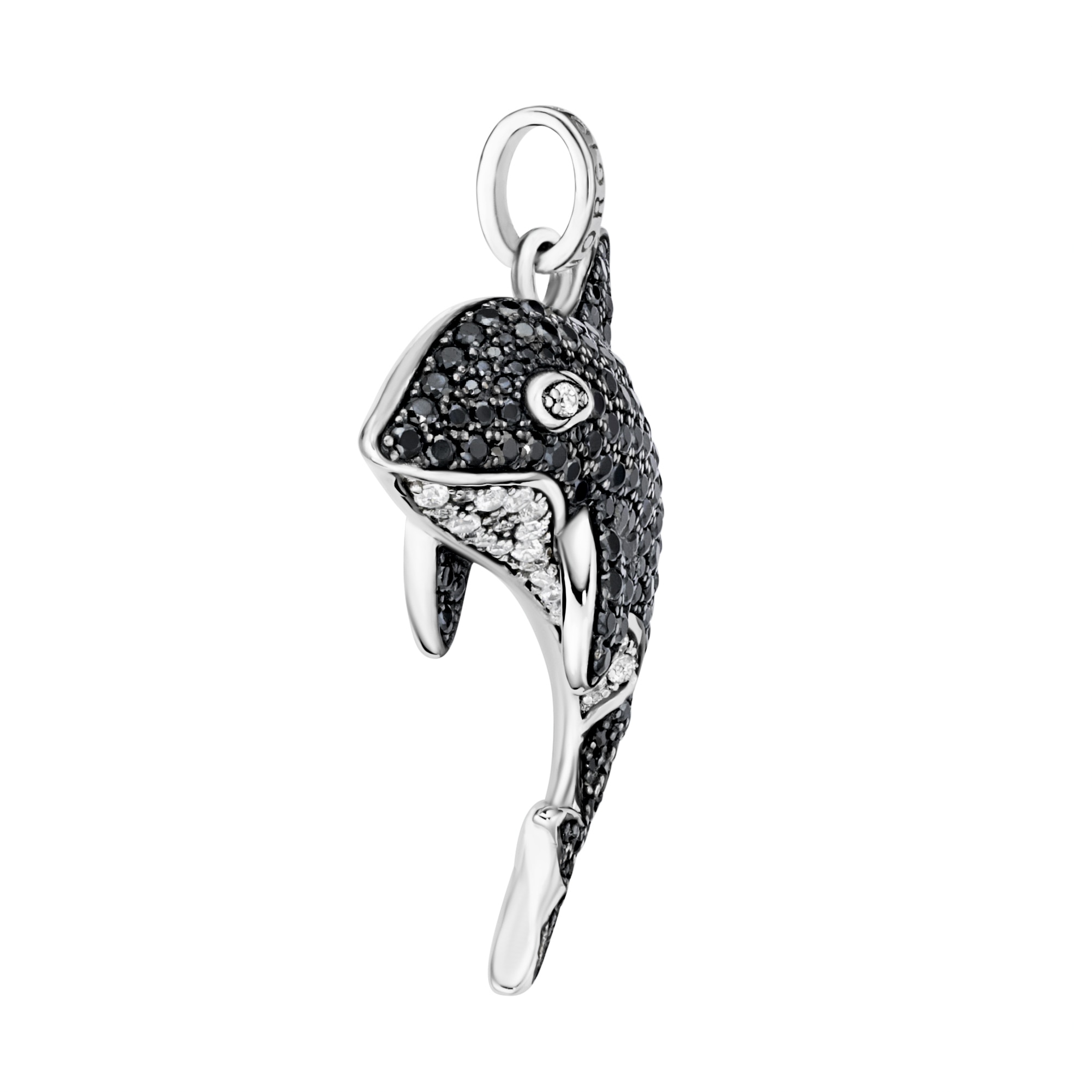 GIORGIO MARTELLO MILANO Kettenanhänger »Anhänger Orca mit Zirkonia, Silber 925«