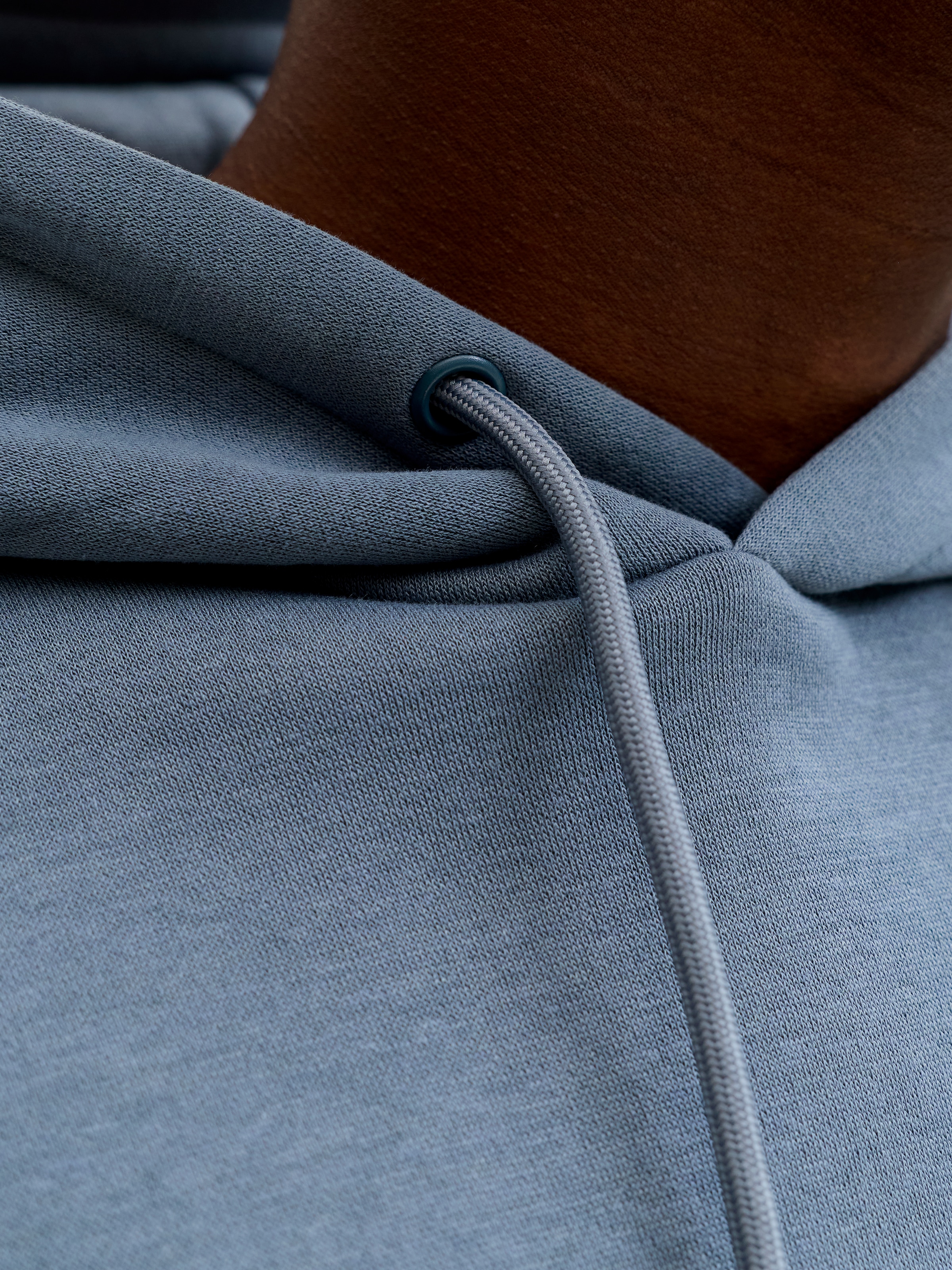 Jack & Jones Kapuzensweatshirt »JJEBRADLEY SWEAT HOOD NOOS«, Materialmix, relaxed fit
