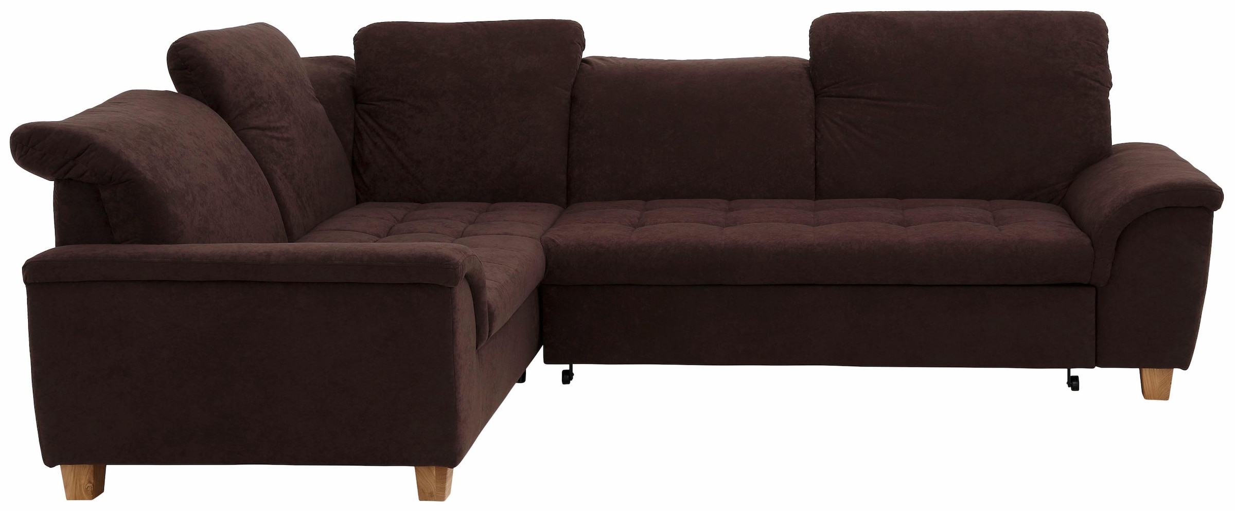 Home affaire Ecksofa »Lyla L-Form«, wahlweise mit Rückenfunktion und Bettfunktion