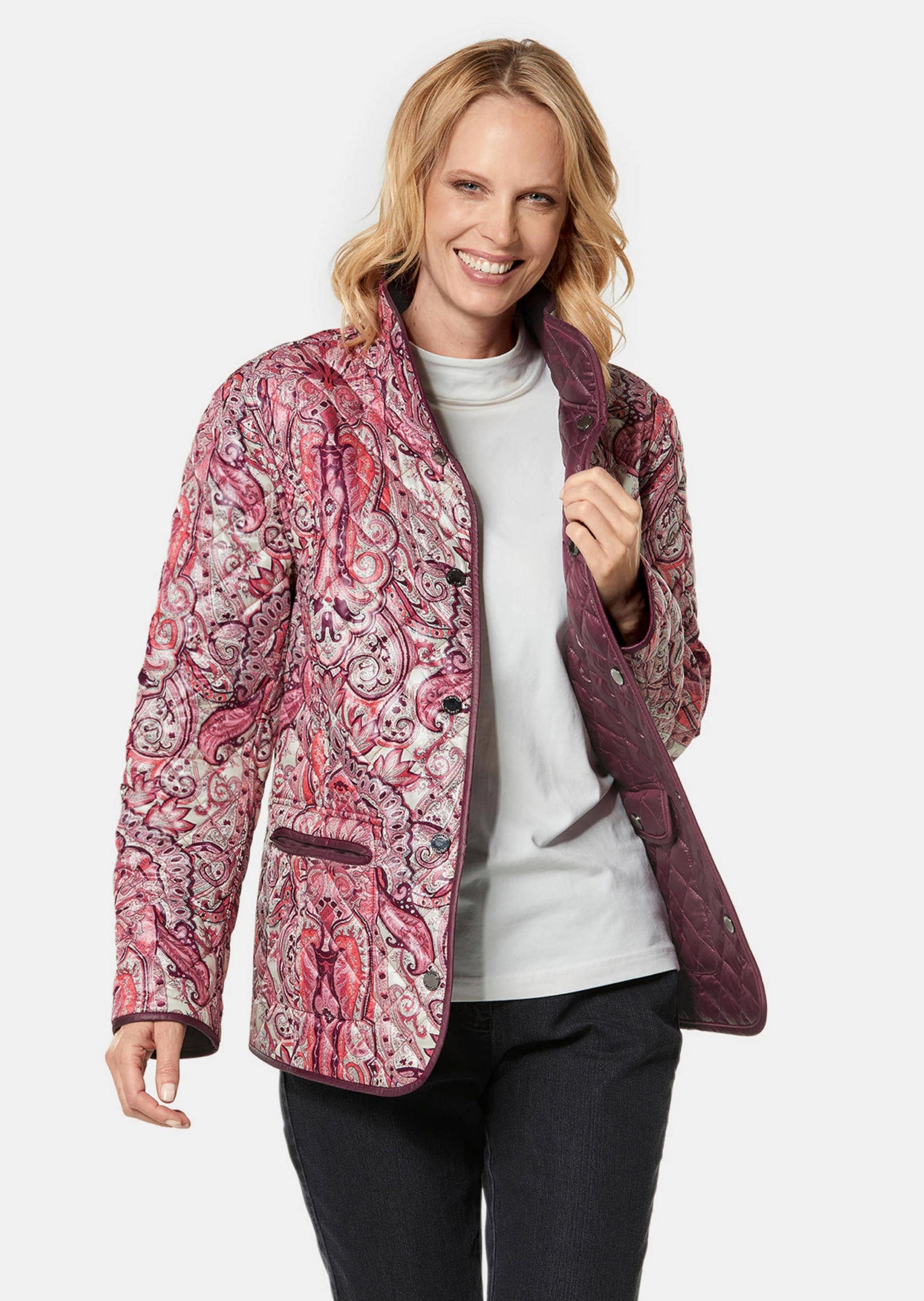 GOLDNER Steppjacke »Leichte Steppjacke zum wenden«