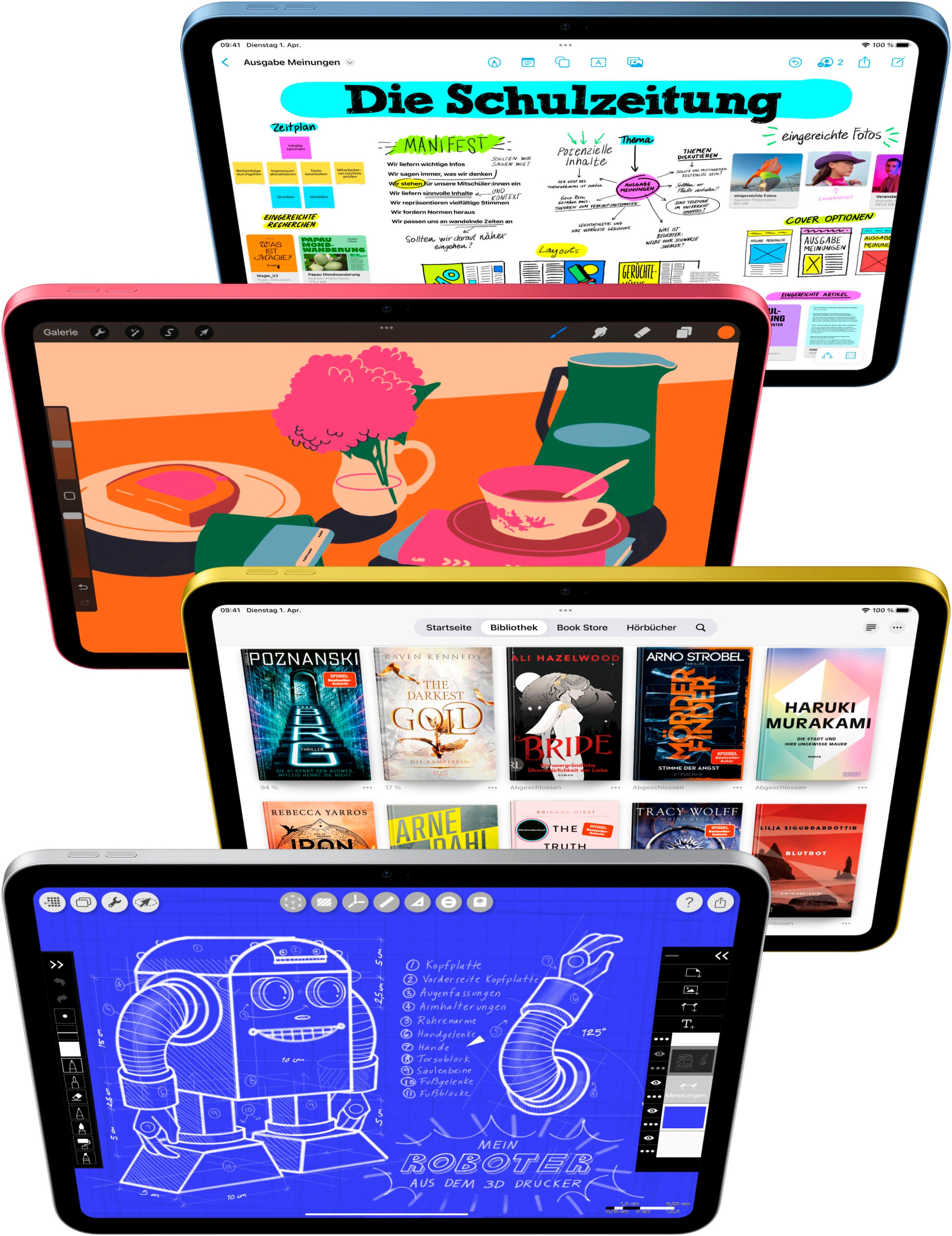 Apple Tablet »11" iPad Wi-Fi (2025)«, (27,59 cm / 10,86 Zoll), iPadOS, Retina,)