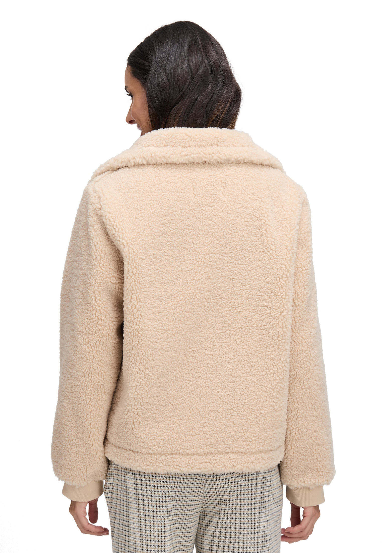 Cartoon Plüschjacke »Plüschjacke mit Eingrifftaschen«