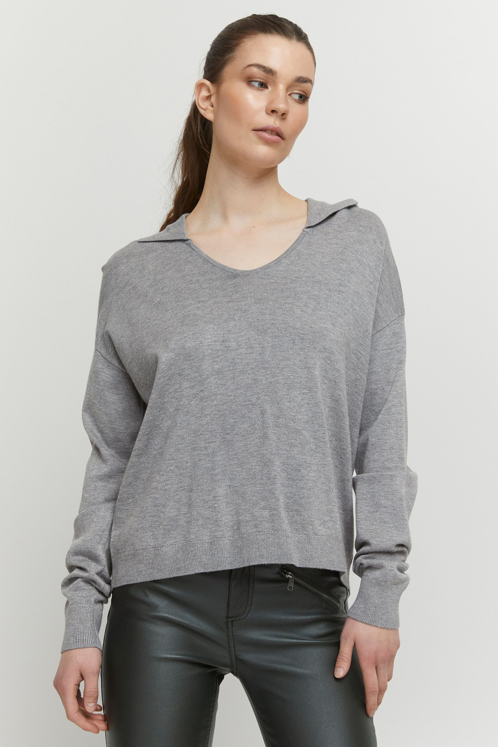 b.young Strickfleece-Pullover »Strickpullover BYPimba«