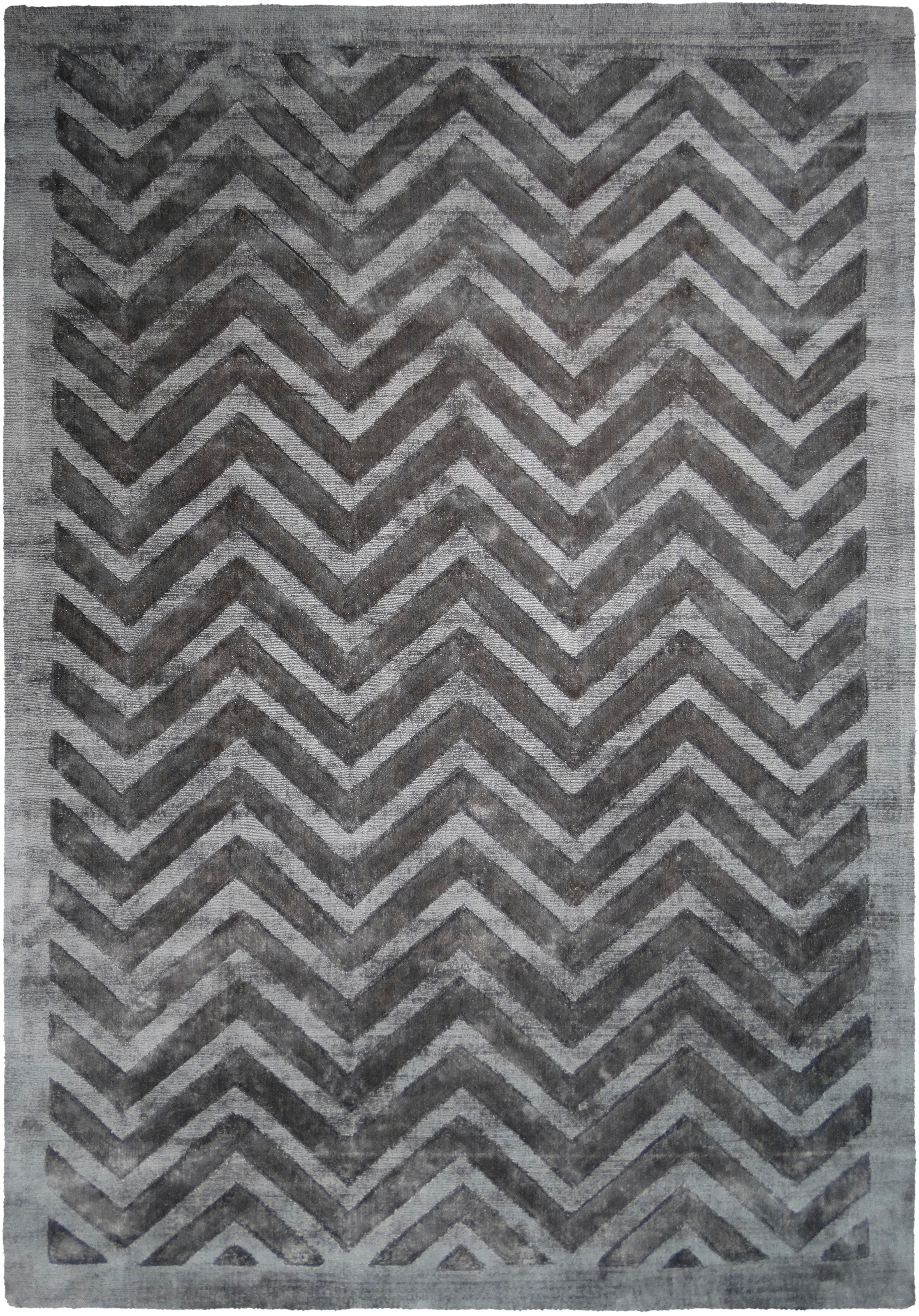calo-deluxe Teppich »Viteox 410«, rechteckig, 13 mm Höhe, Viskose, Kurzflor, Wohnzimmer