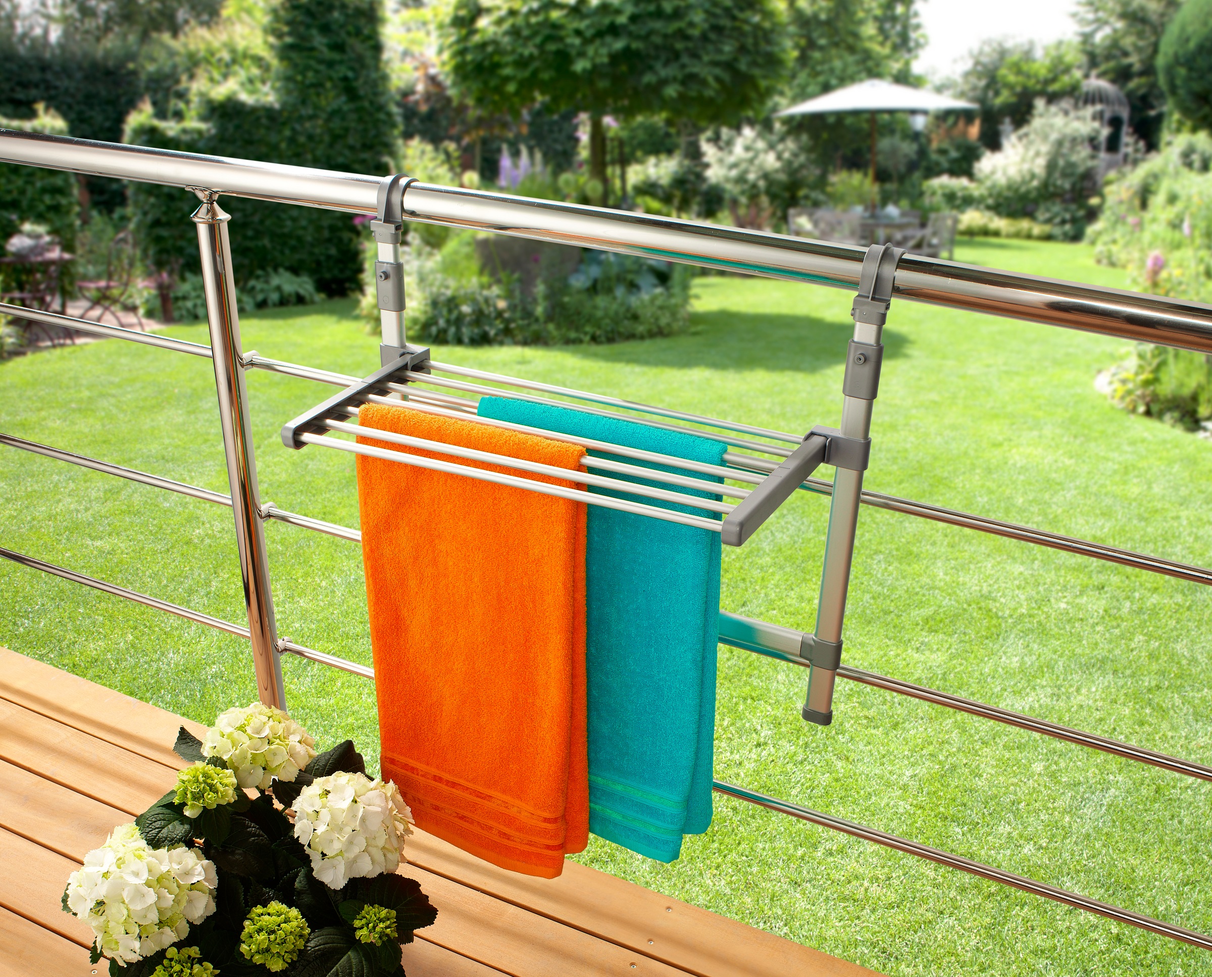 Ruco Balkonwäschetrockner »Balkontrockner 3m« Wäschetrockner, Hängetrockner, rostfrei, Aluminium, Made in Germany