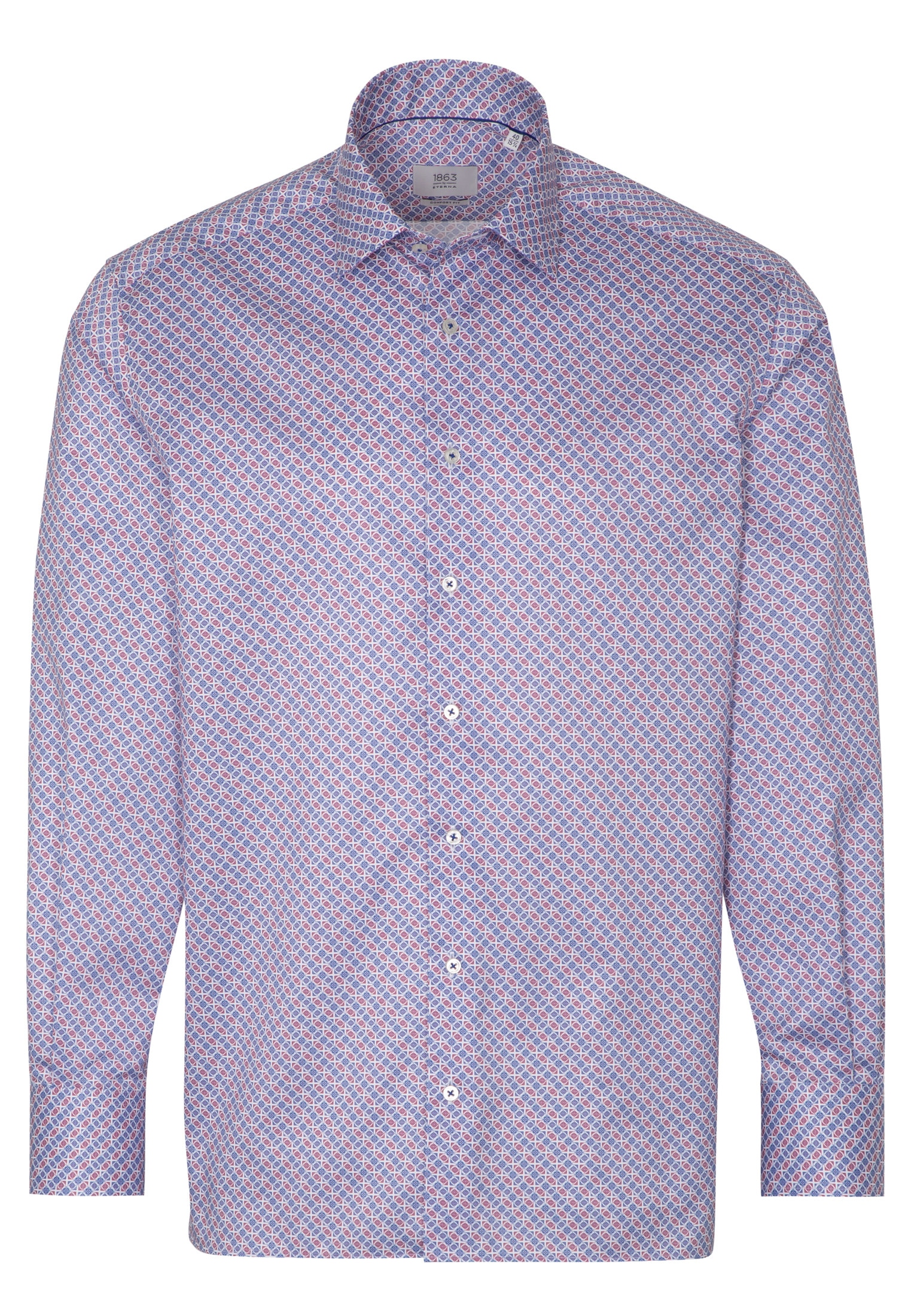 Eterna Langarmhemd »COMFORT FIT«, NON IRON (bügelfrei)