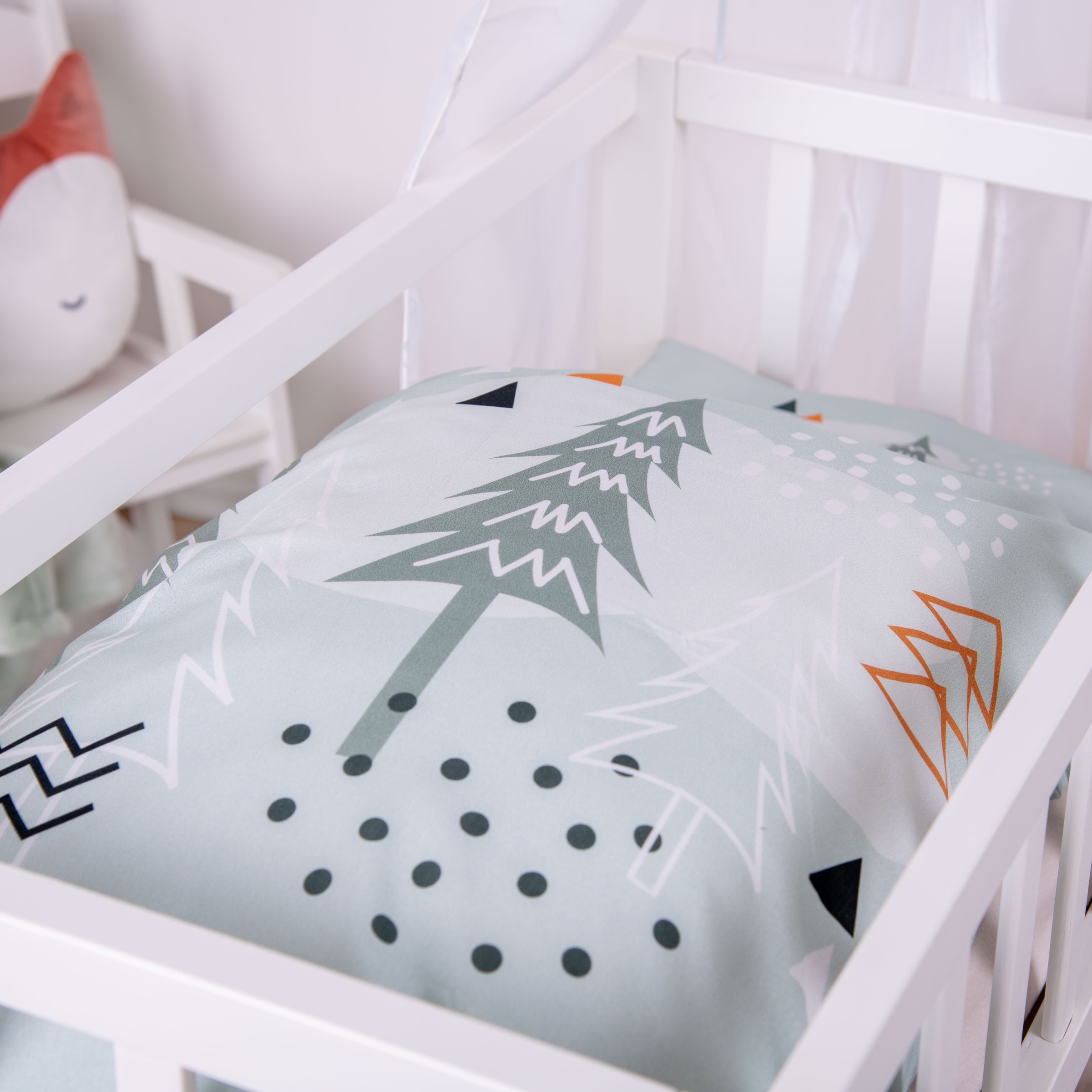 Baby Best Babybettwäsche »babybest Nordic Forest« 2 tlg. mit Wendefunktion