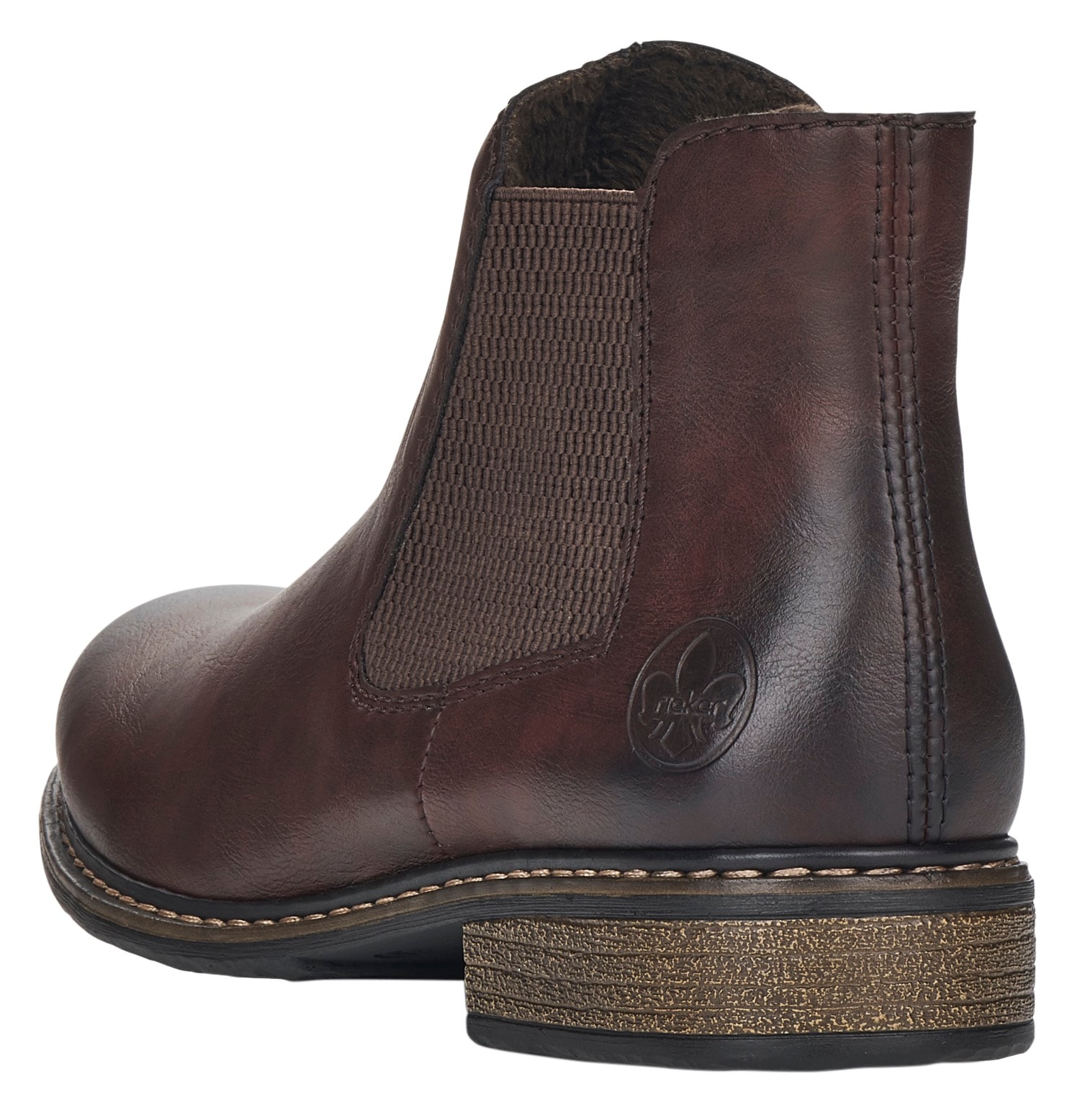 Rieker Chelseaboots, Stiefelette, Boots, Blockabsatz, in klassischer Optik